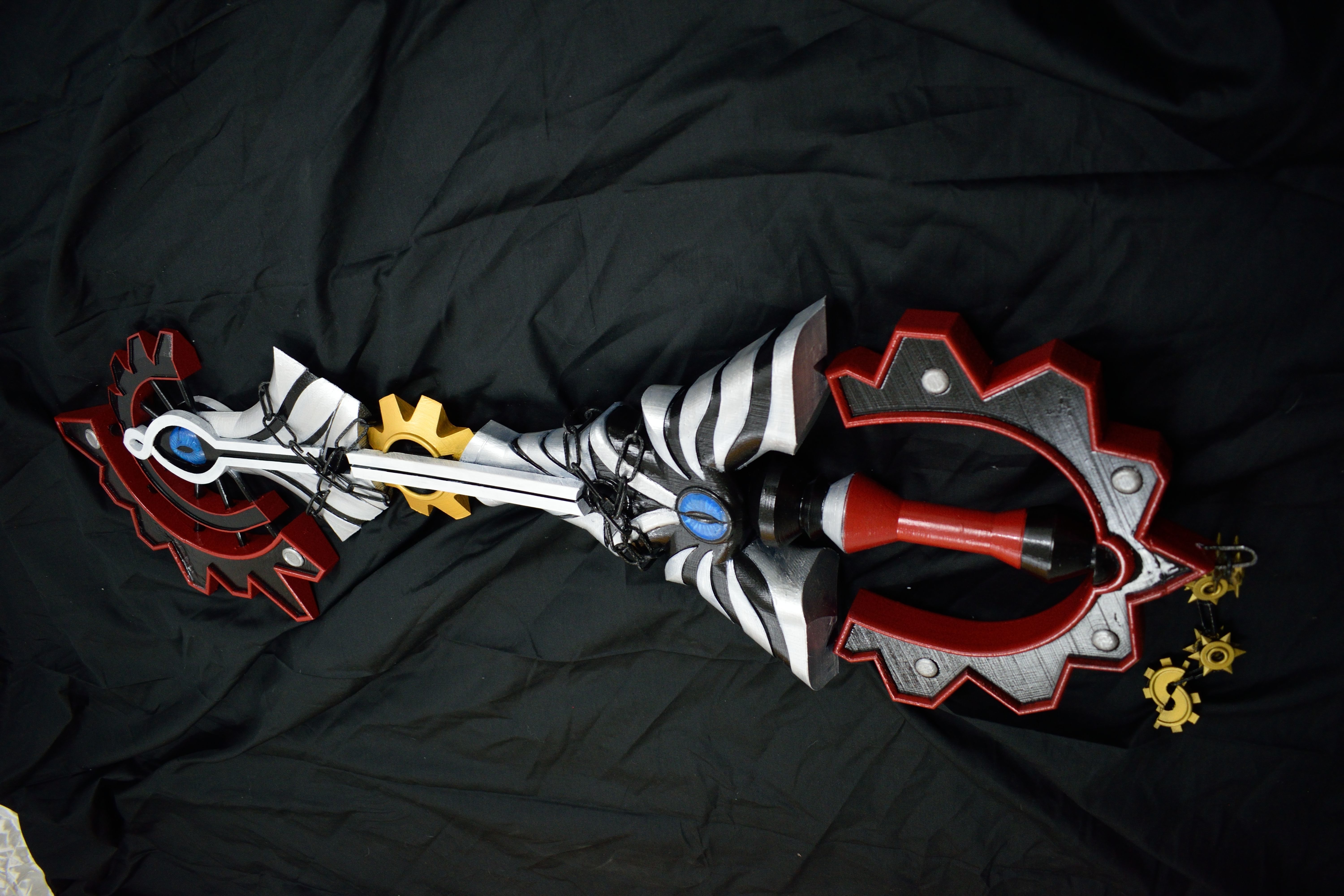 void gear kingdom hearts keyblade 3d model - for printing 3D print model_7