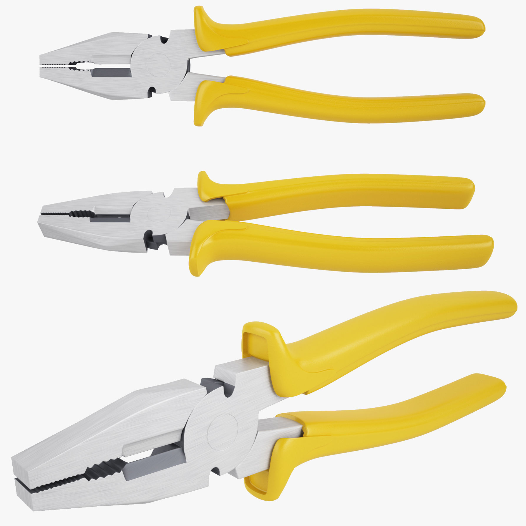 Industrial Tools Kit Collection 3D Model 3D model_5