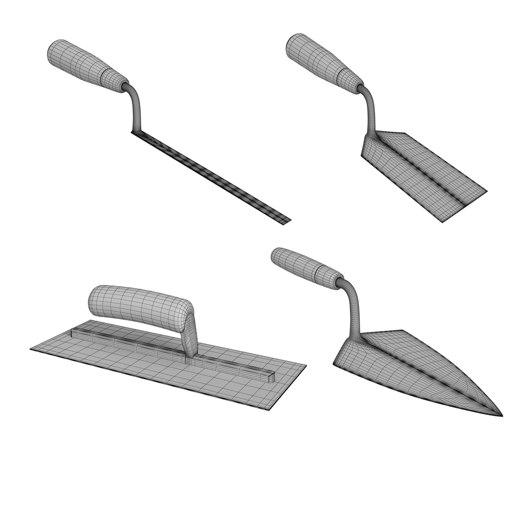 Industrial Tools Kit Collection 3D Model 3D model_20