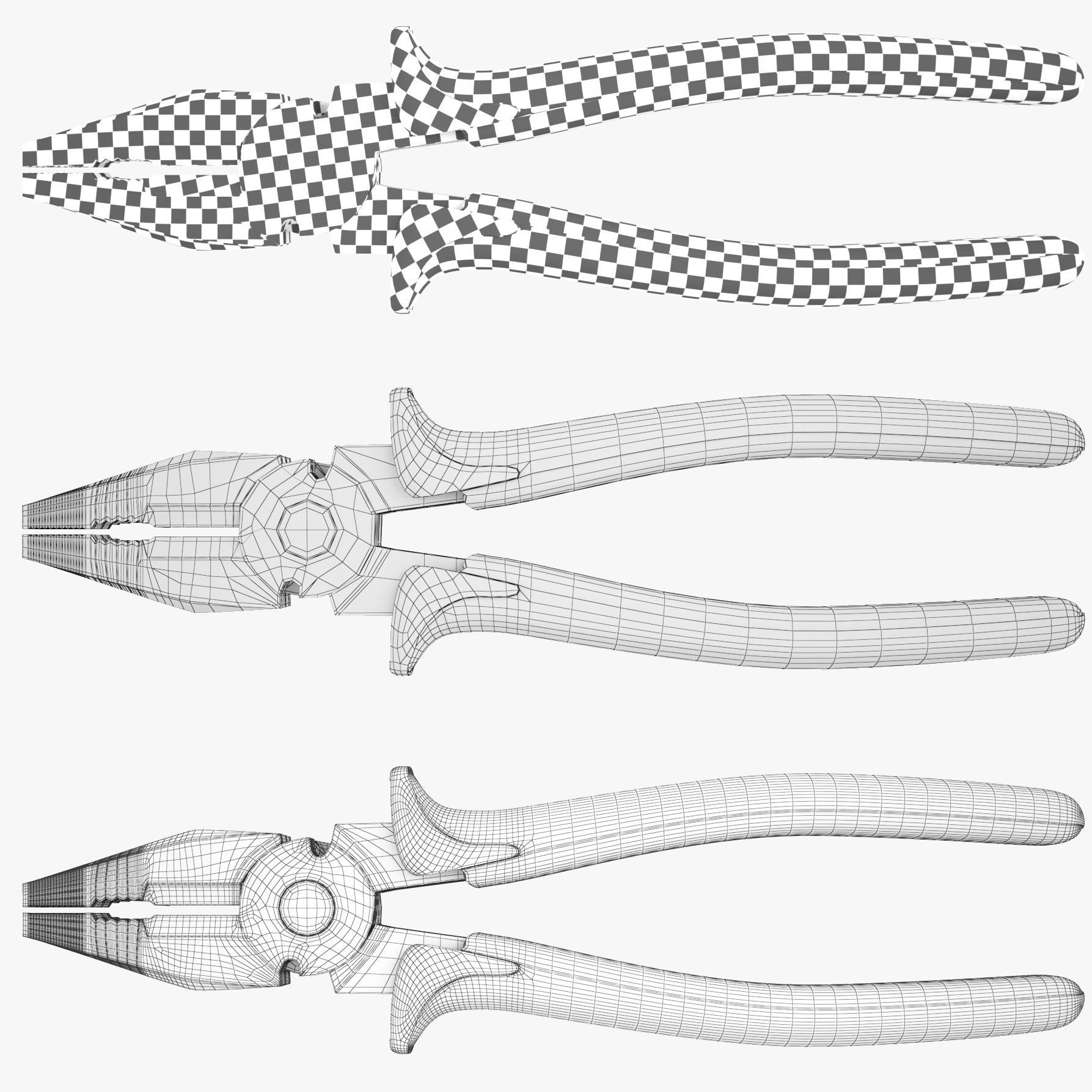 Industrial Tools Kit Collection 3D Model 3D model_6