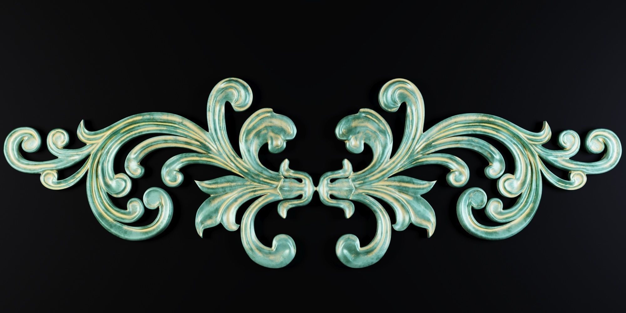 Ornament decorative 3D model_8