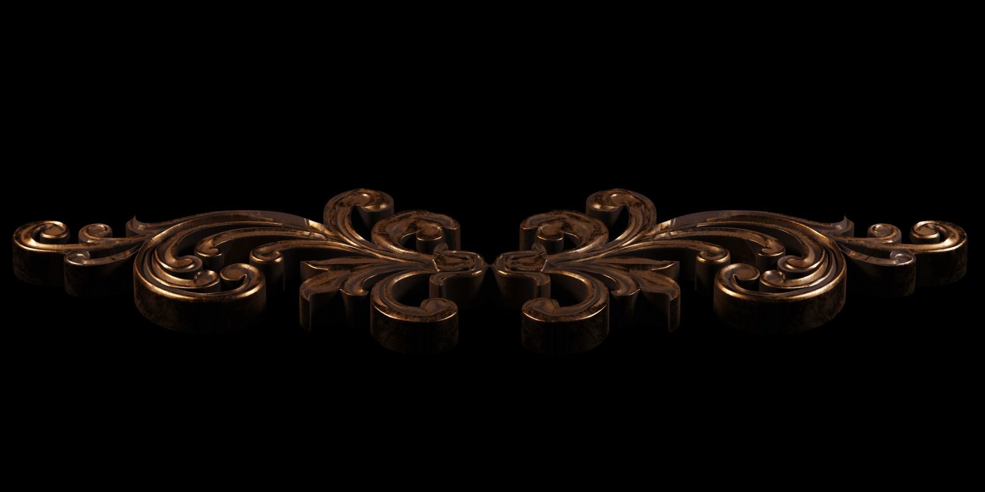 Ornament decorative 3D model_9