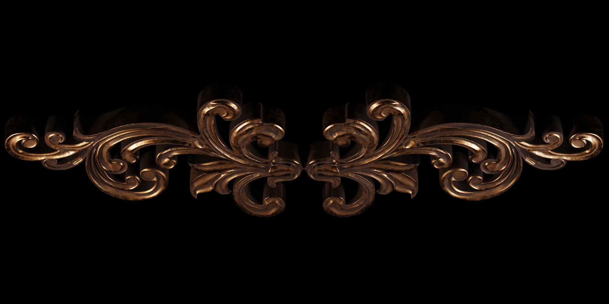 Ornament decorative 3D model_10
