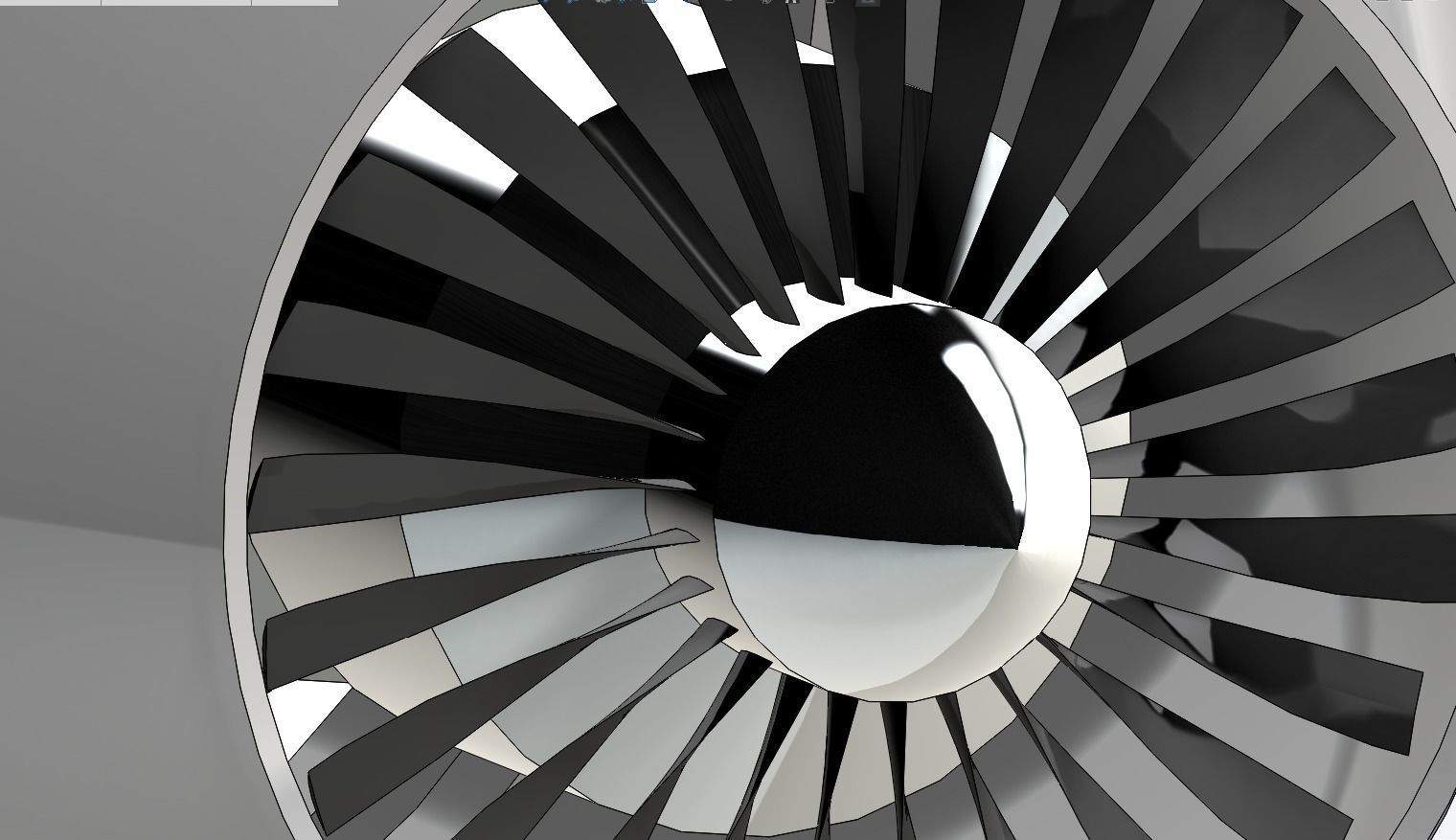 Jet Engine 3D model_17