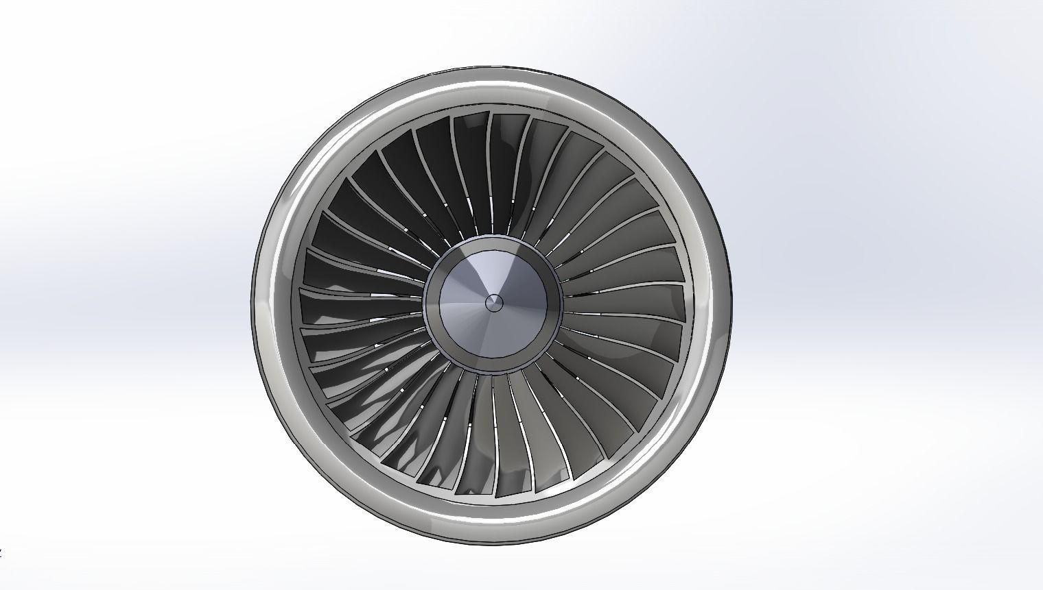 Jet Engine 3D model_7