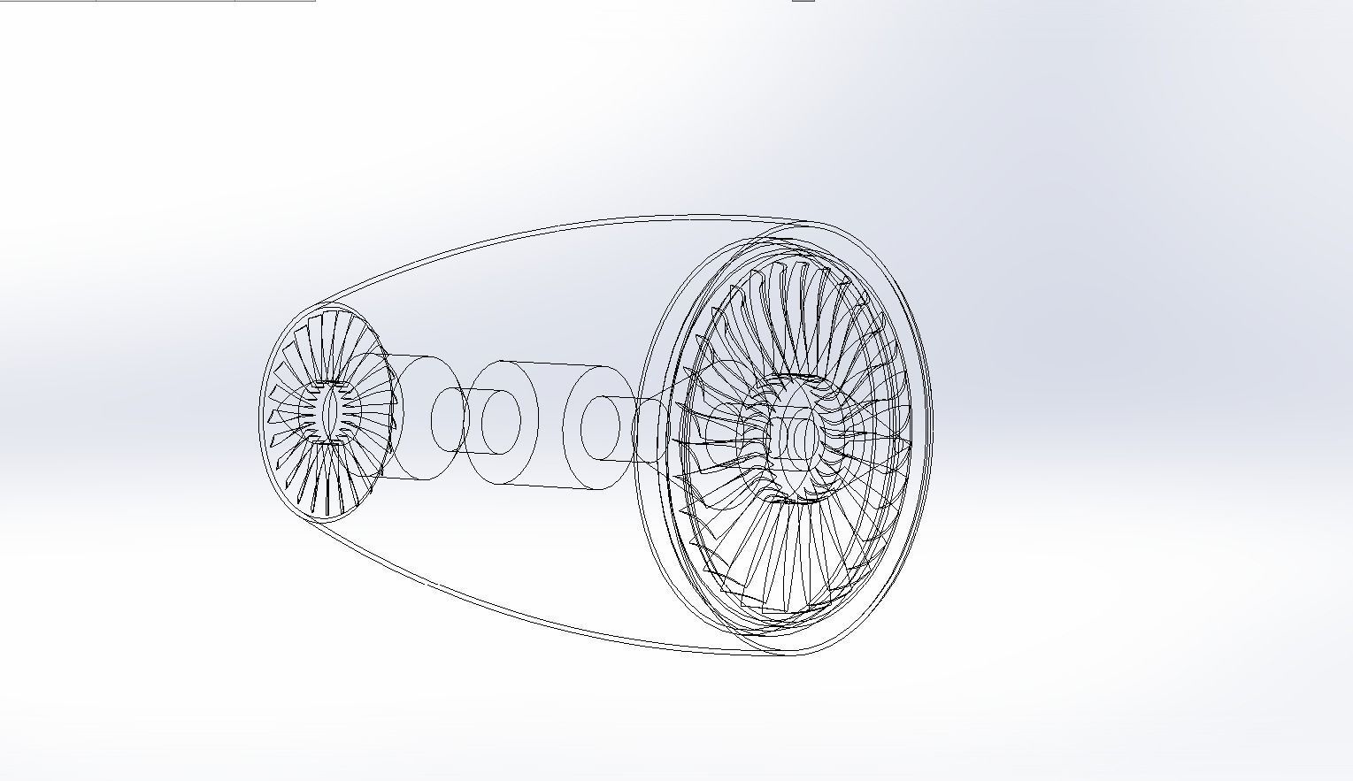 Jet Engine 3D model_3