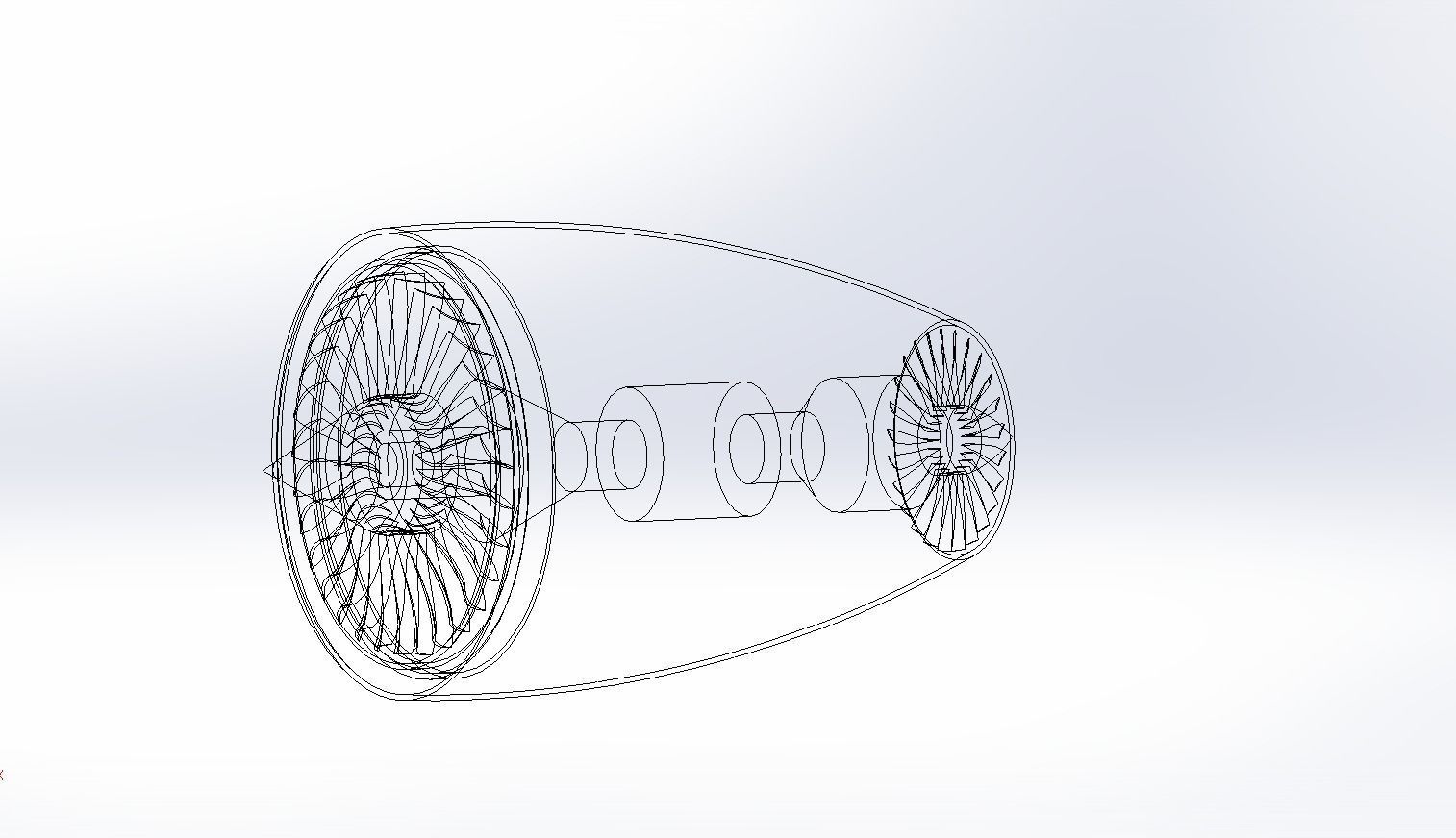 Jet Engine 3D model_9