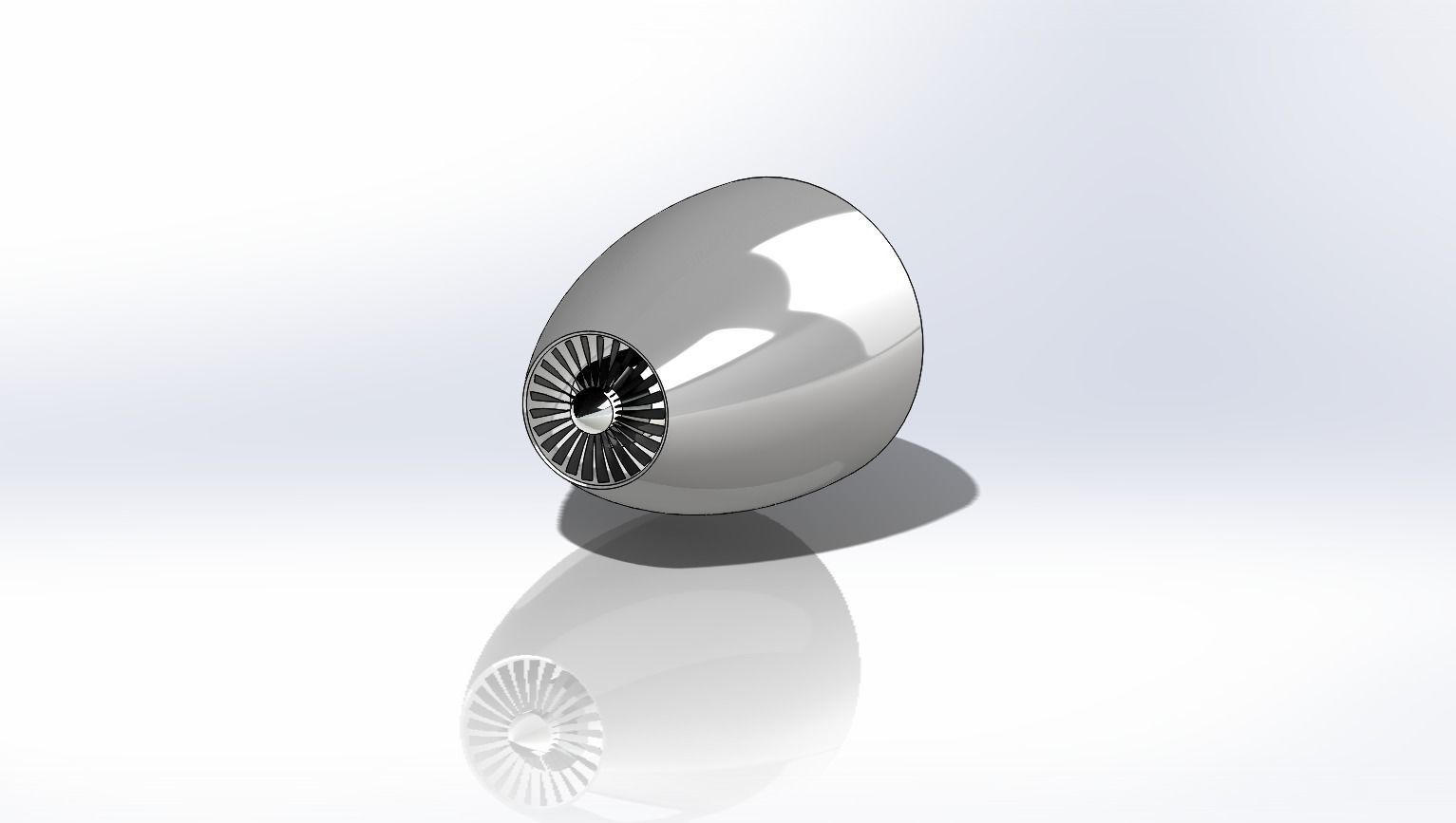 Jet Engine 3D model_4
