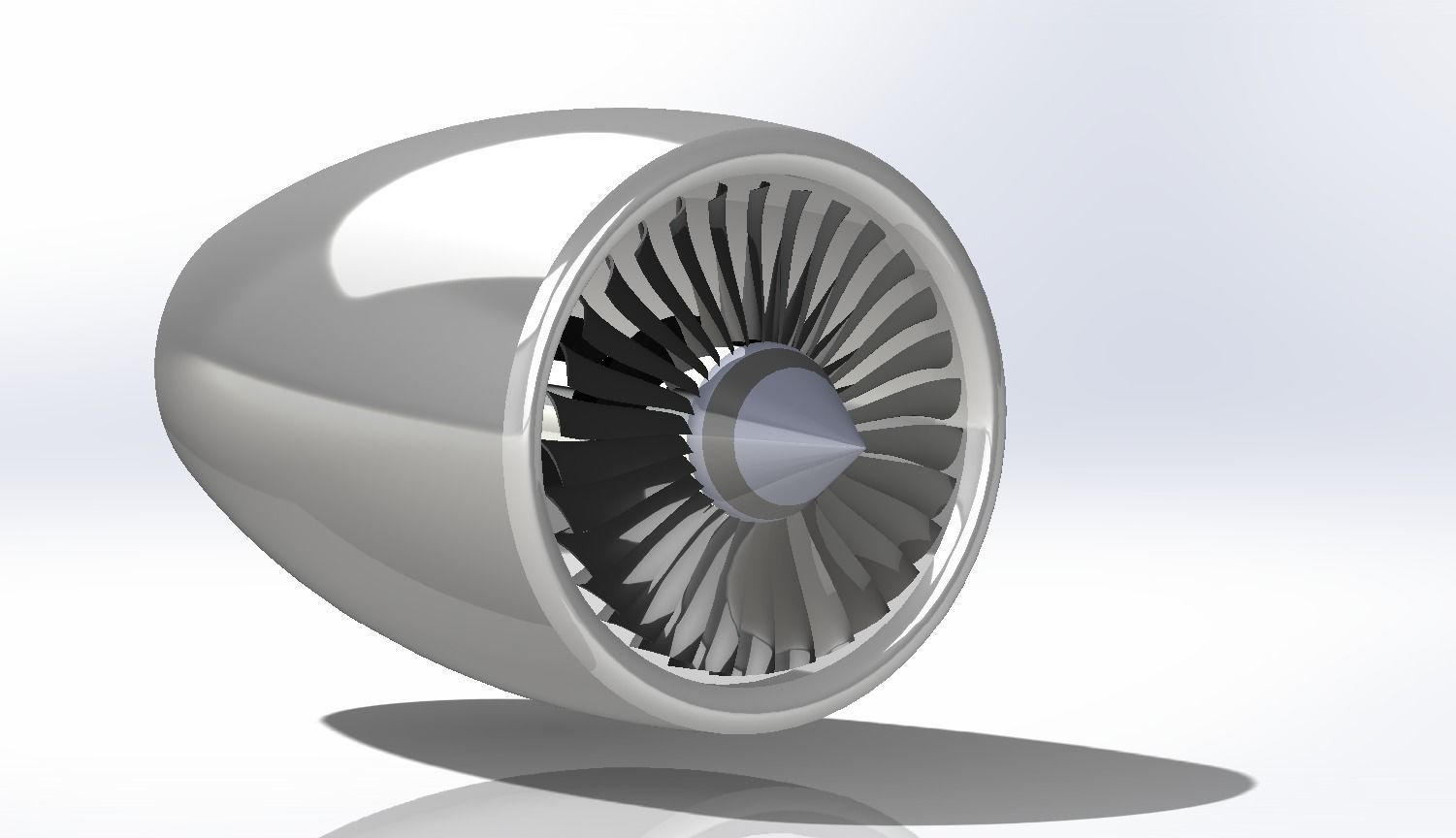 Jet Engine 3D model_10