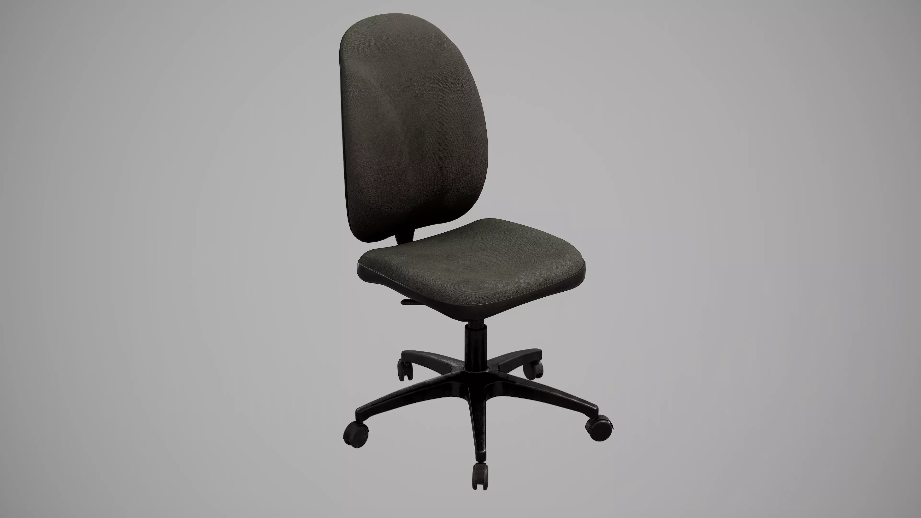 Office Chair Low-poly 3D model