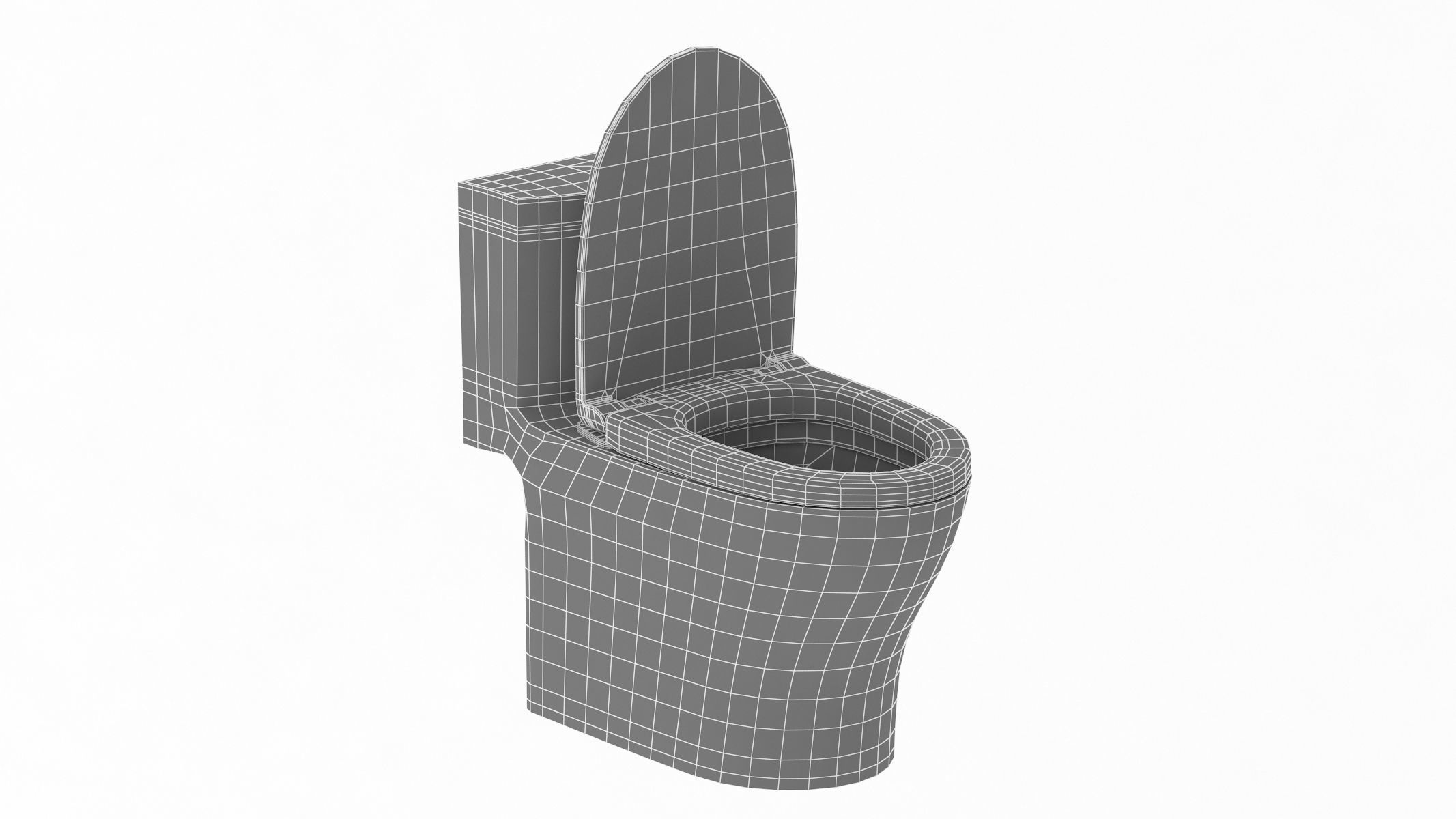 TOTO Aquia IV Washlet Two Piece Toilet 3D model_11