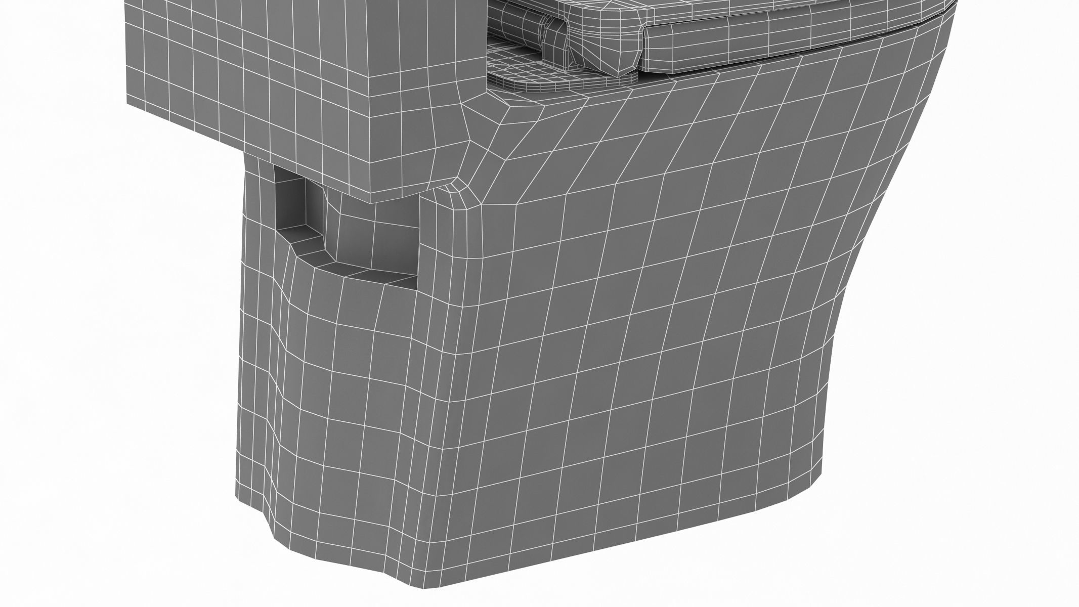 TOTO Aquia IV Washlet Two Piece Toilet 3D model_19
