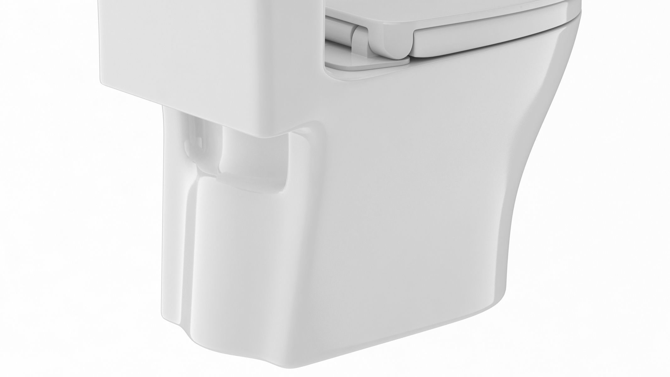 TOTO Aquia IV Washlet Two Piece Toilet 3D model_9