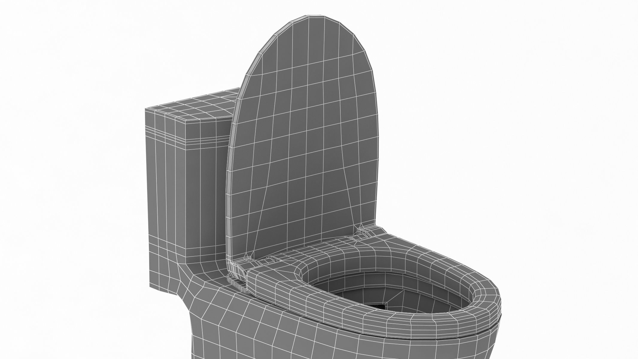 TOTO Aquia IV Washlet Two Piece Toilet 3D model_16