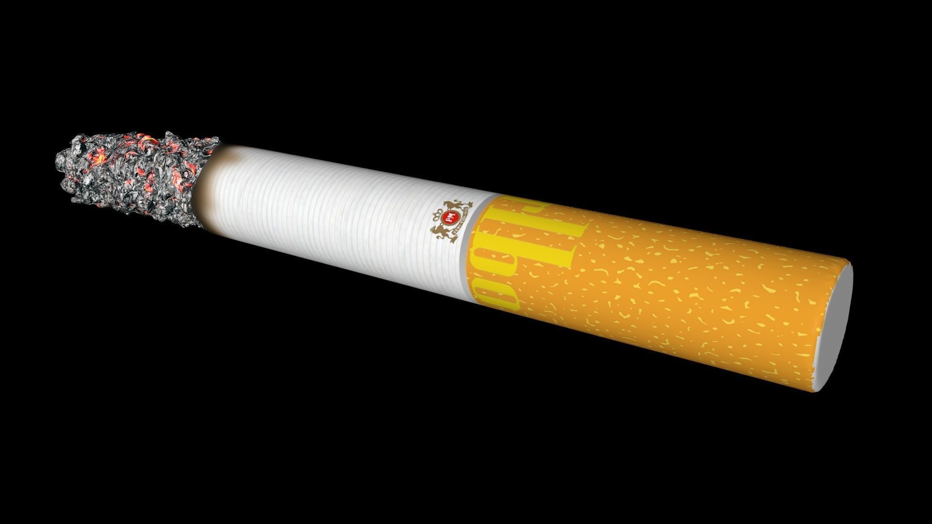 Cigarette 3D model_4