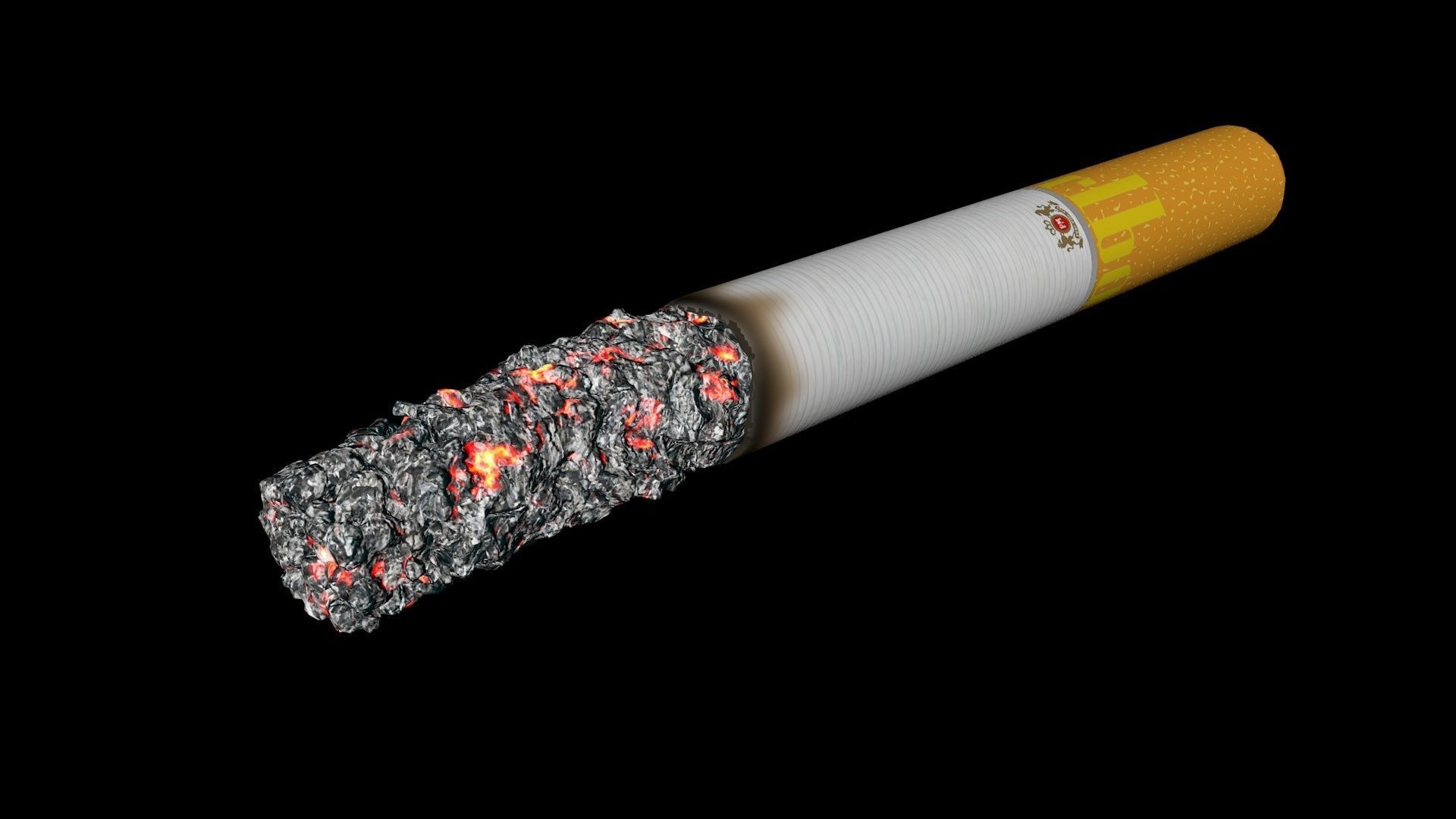 Cigarette 3D model_3