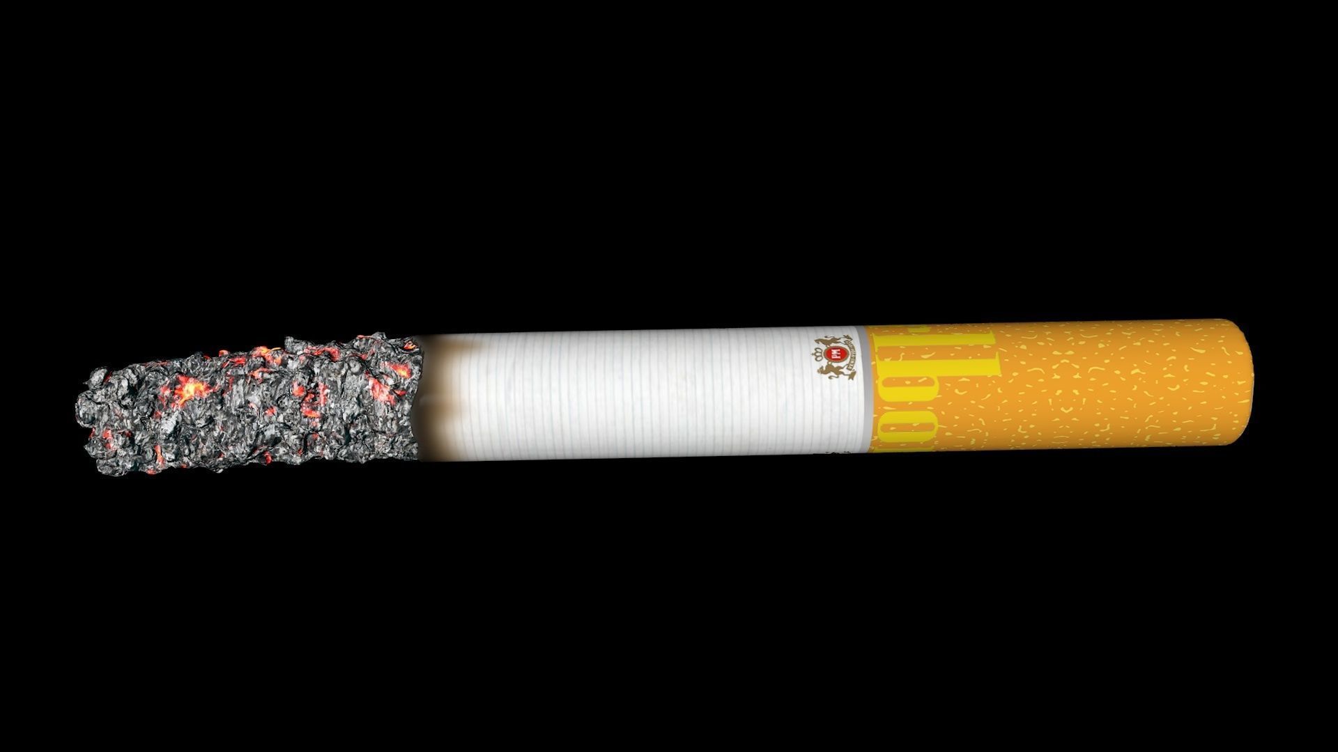 Cigarette 3D model_1
