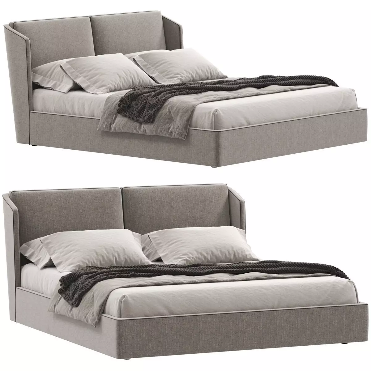 Bed Alberta Nikita 3D model