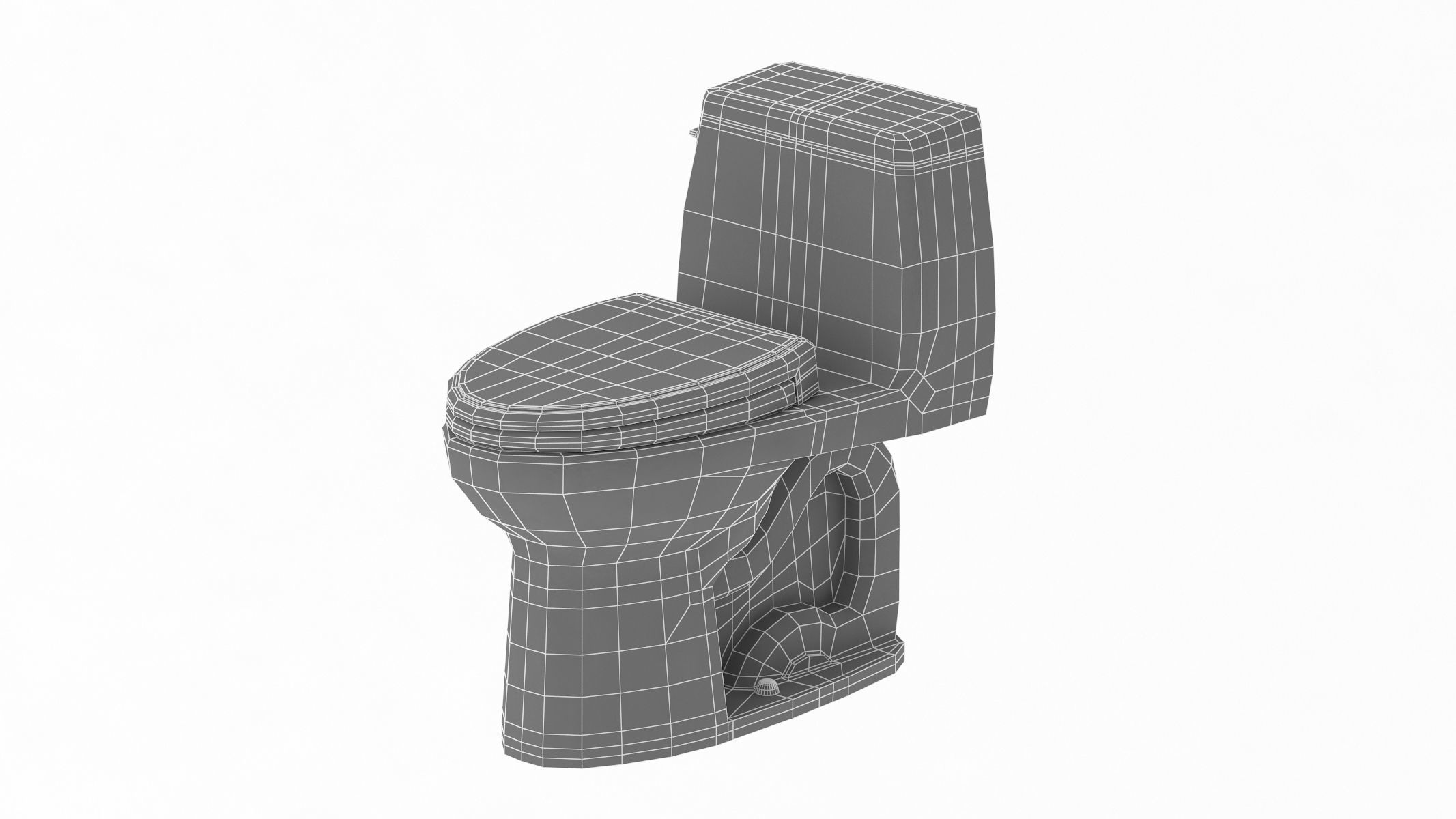 TOTO Eco Ultramax One-Piece Toilet 3D model_12