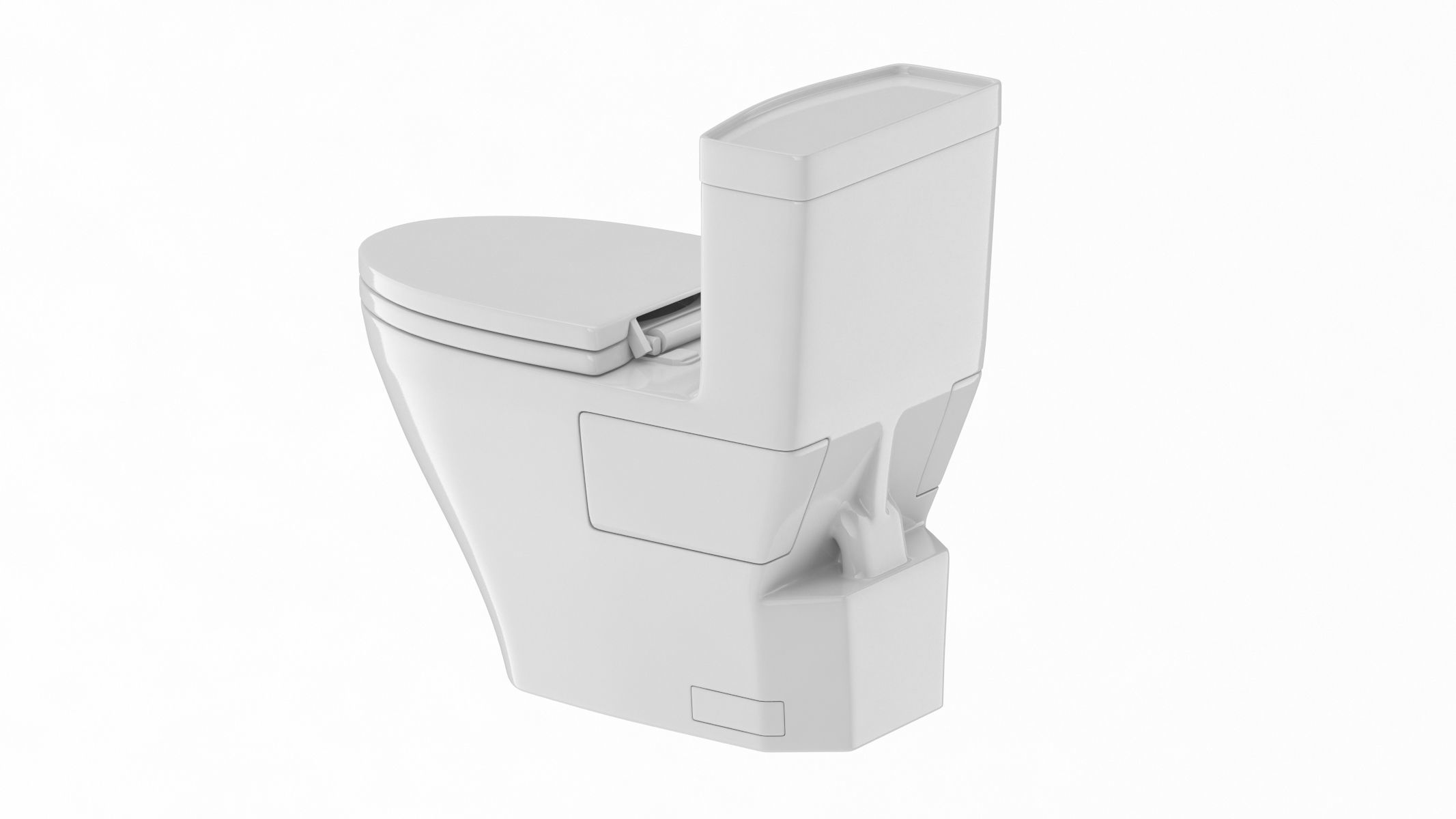 TOTO Legato One-Piece Toilet 3D model_3