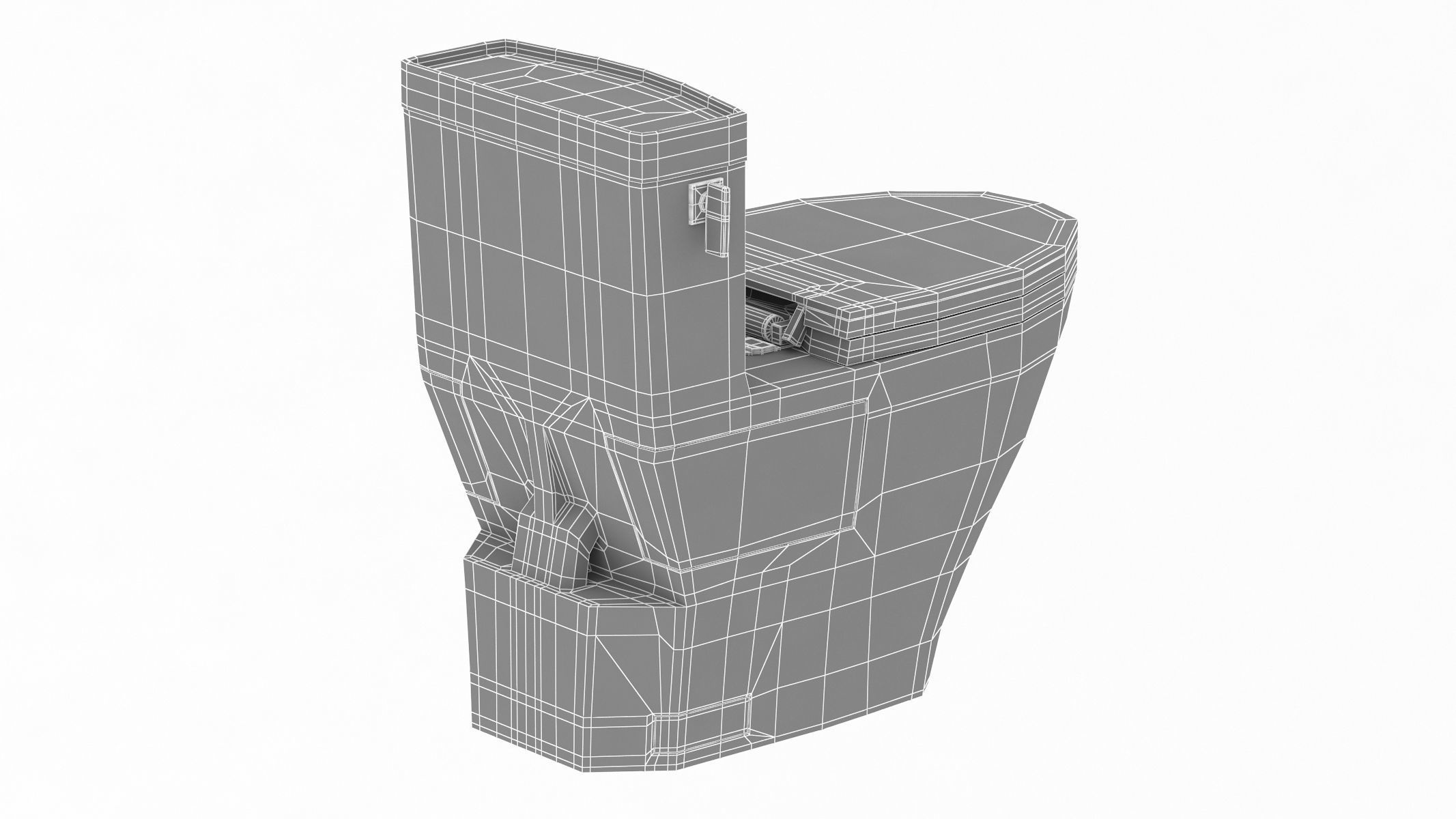 TOTO Legato One-Piece Toilet 3D model_14
