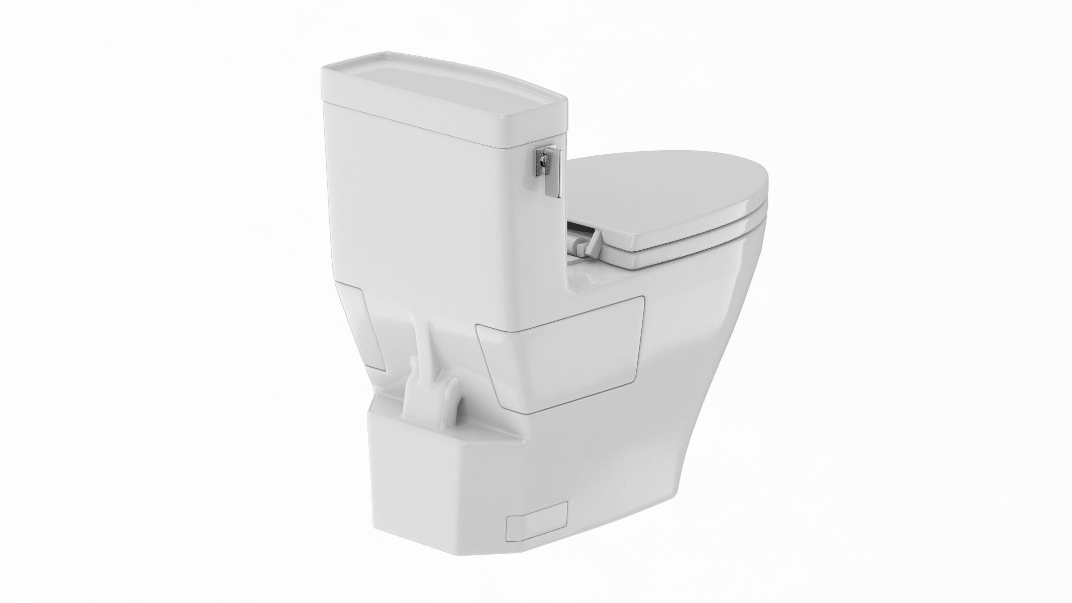 TOTO Legato One-Piece Toilet 3D model_4
