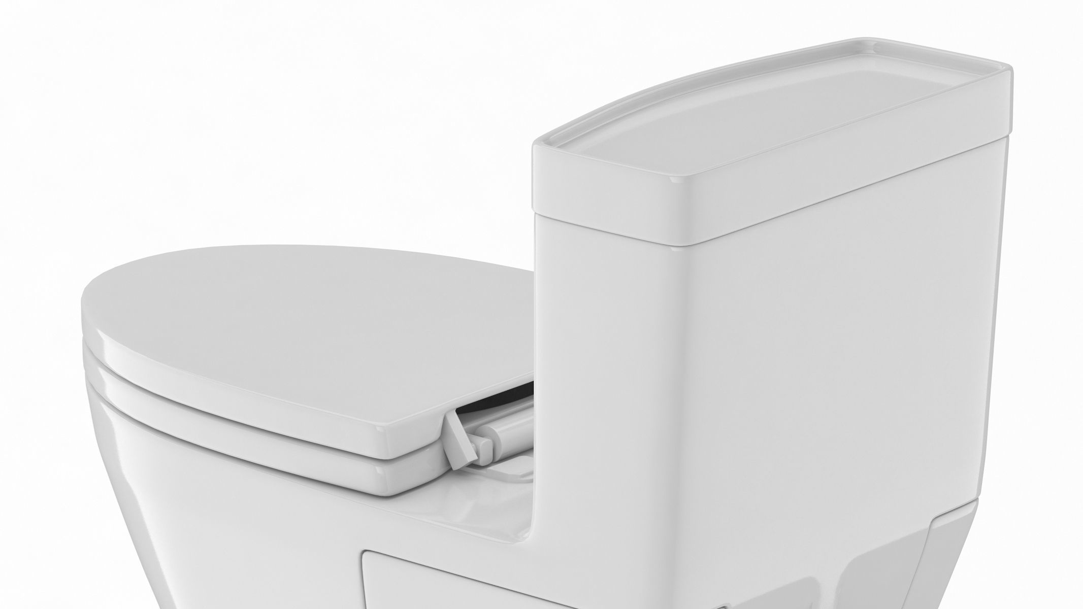 TOTO Legato One-Piece Toilet 3D model_8