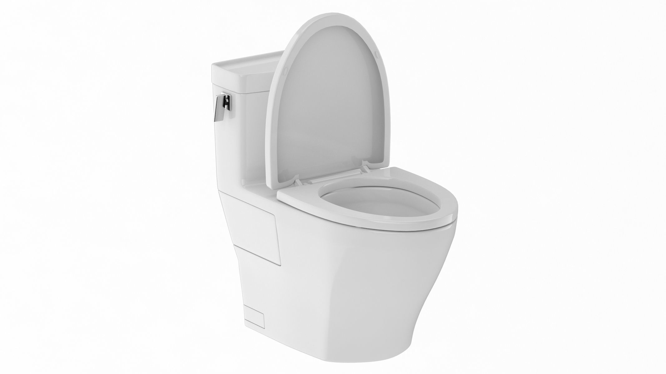 TOTO Legato One-Piece Toilet 3D model_1
