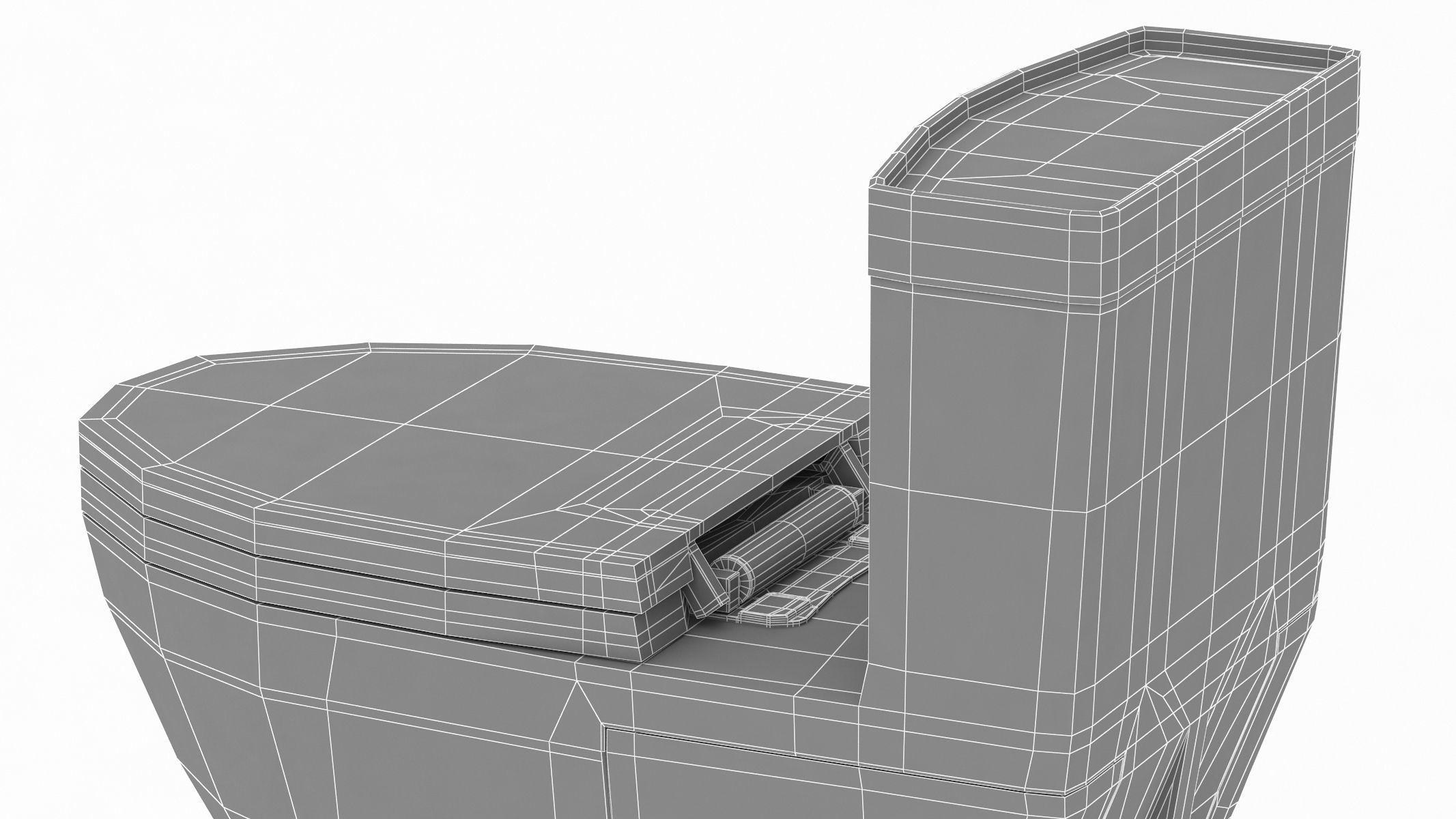 TOTO Legato One-Piece Toilet 3D model_18