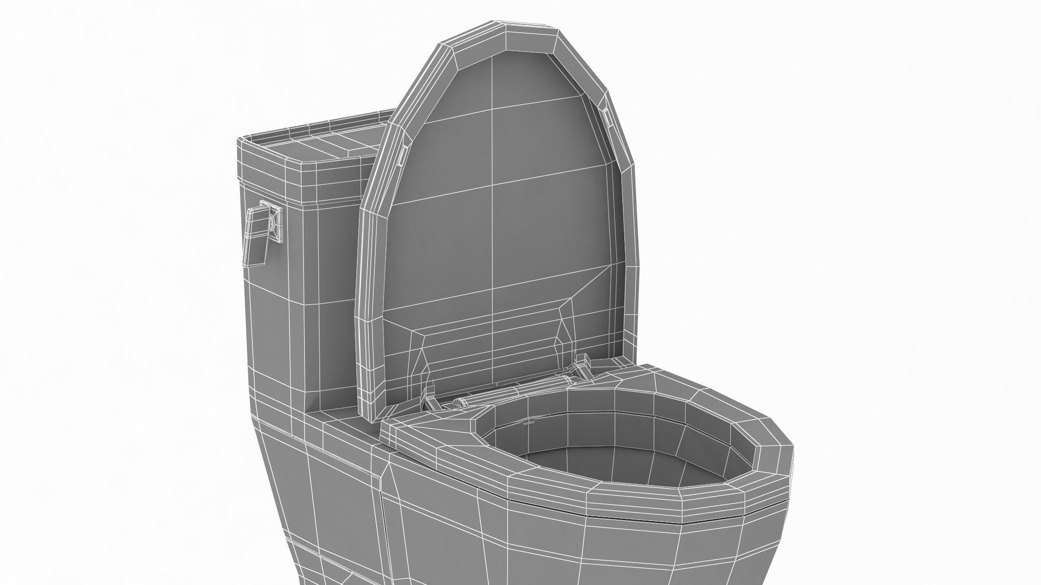 TOTO Legato One-Piece Toilet 3D model_16