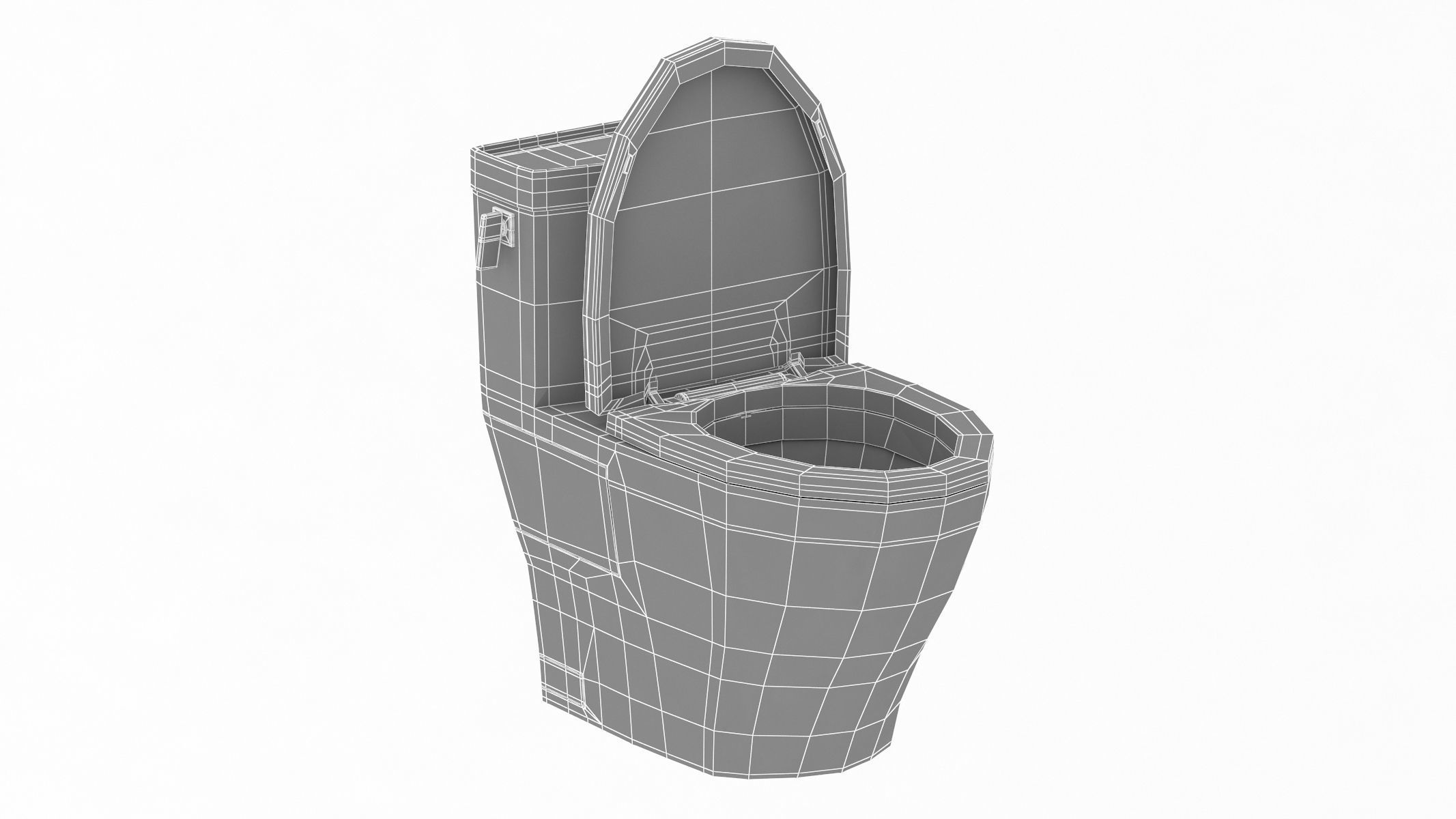 TOTO Legato One-Piece Toilet 3D model_11