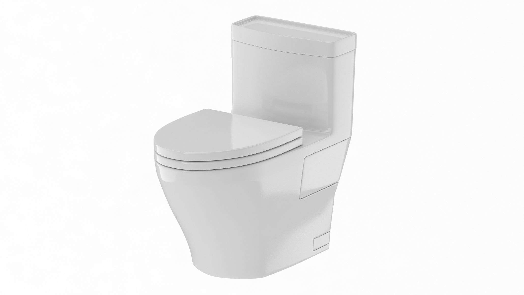 TOTO Legato One-Piece Toilet 3D model_2