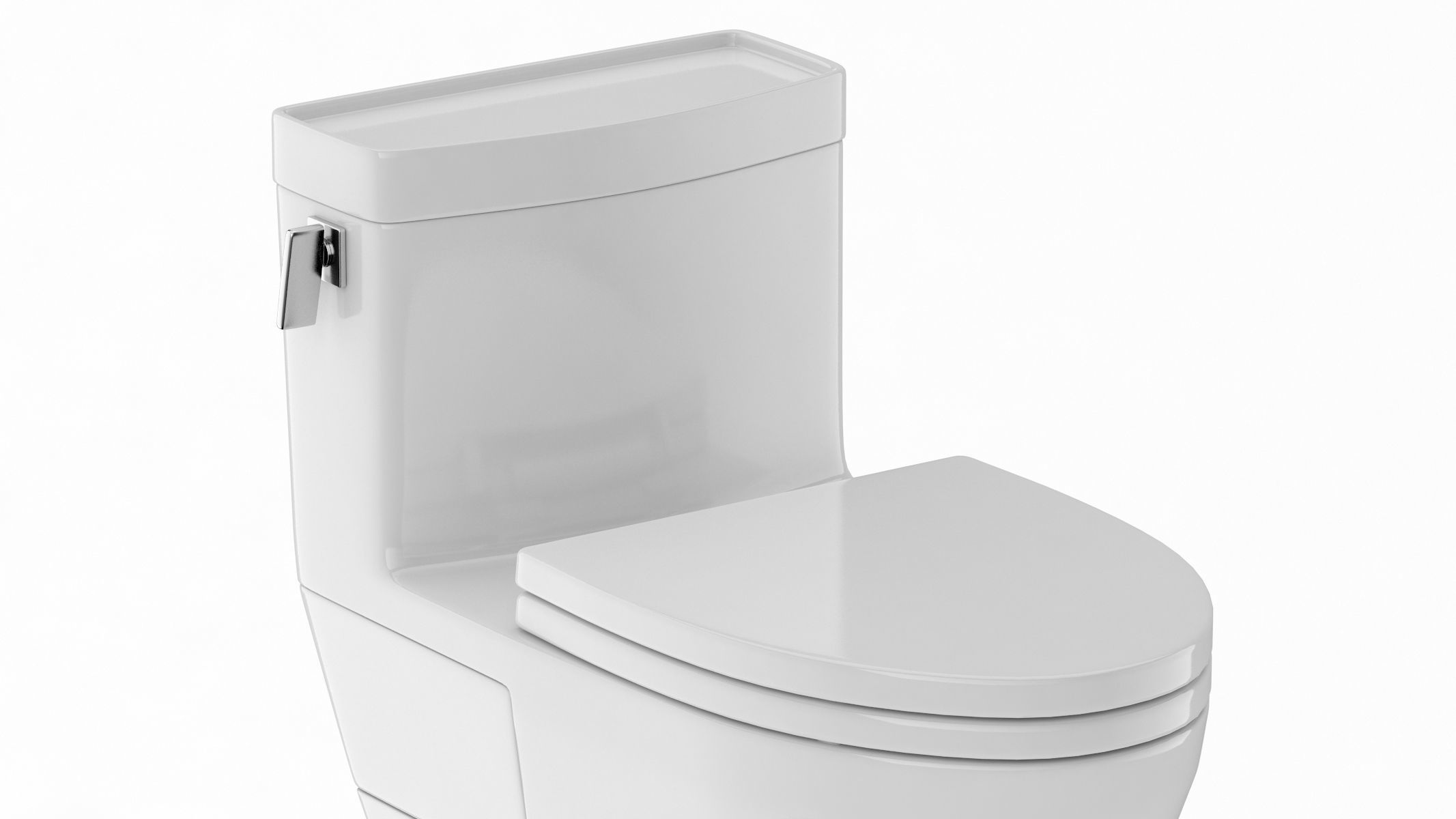 TOTO Legato One-Piece Toilet 3D model_5