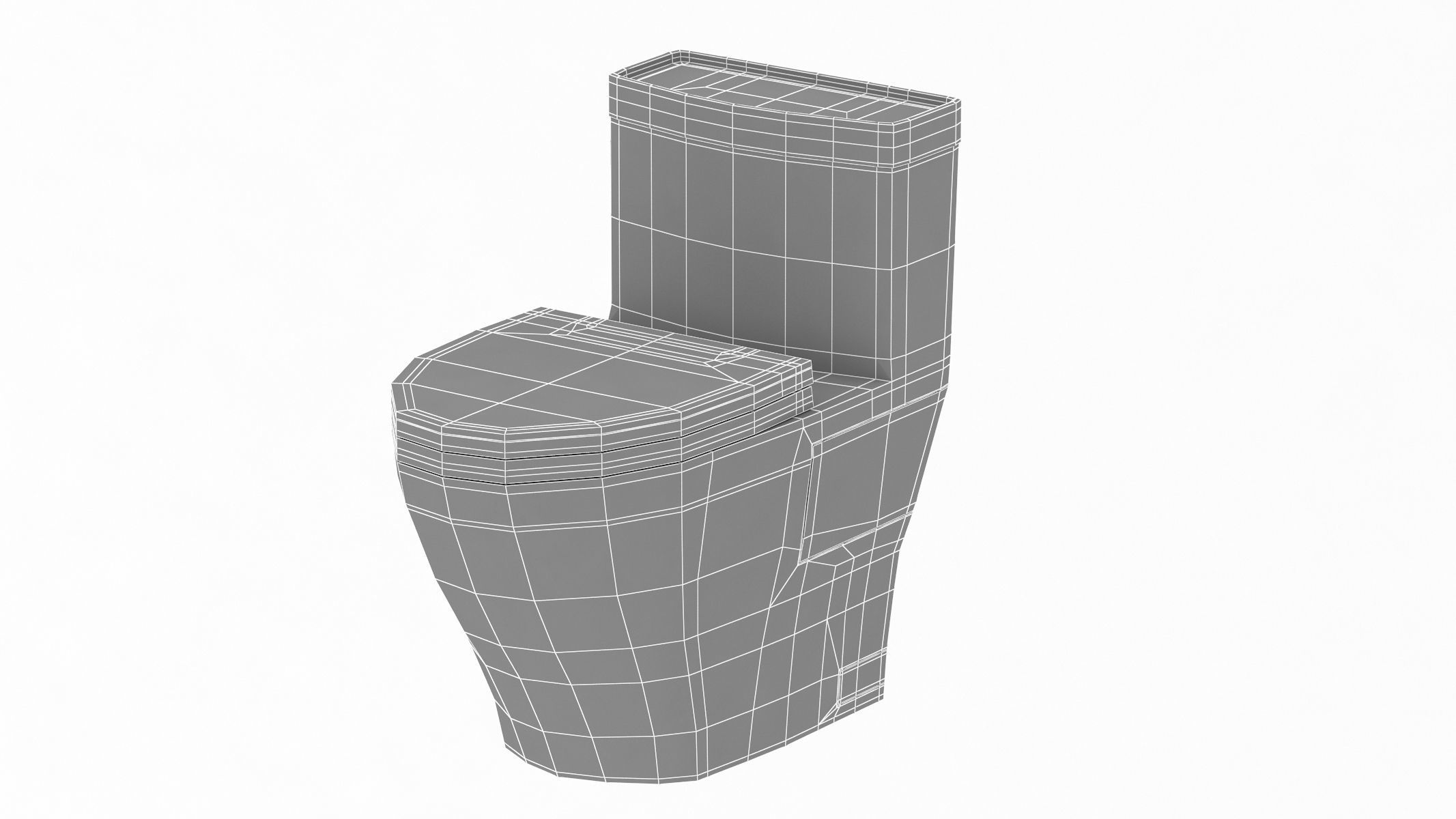 TOTO Legato One-Piece Toilet 3D model_12