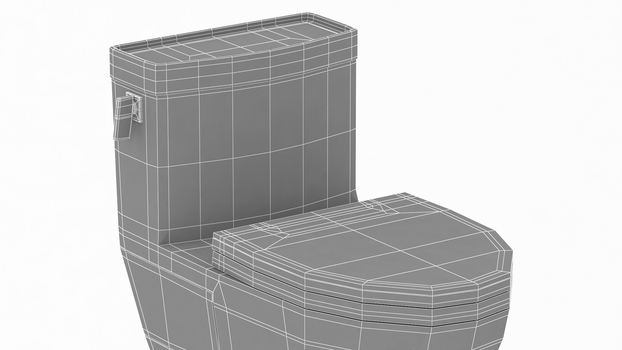 TOTO Legato One-Piece Toilet 3D model_15