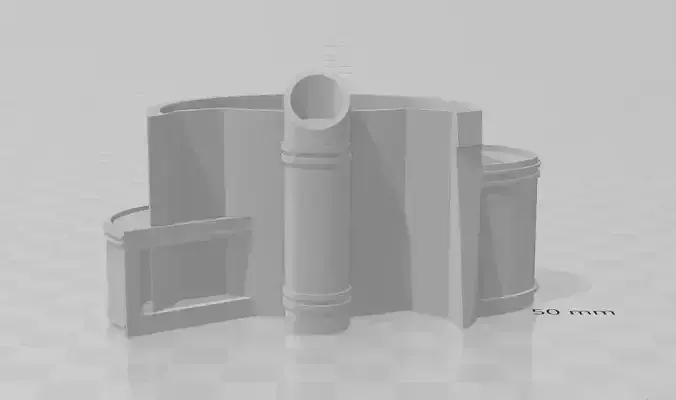 Command Center Power Rangers 3D print model