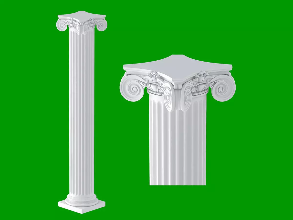 Scamozzi Column 3D model_0
