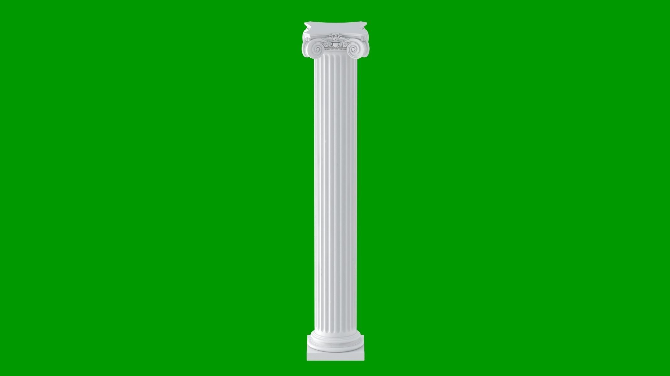 Scamozzi Column 3D model_2