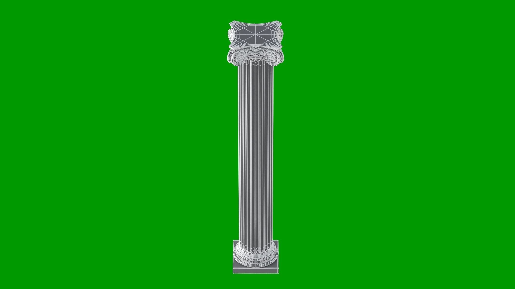 Scamozzi Column 3D model_15