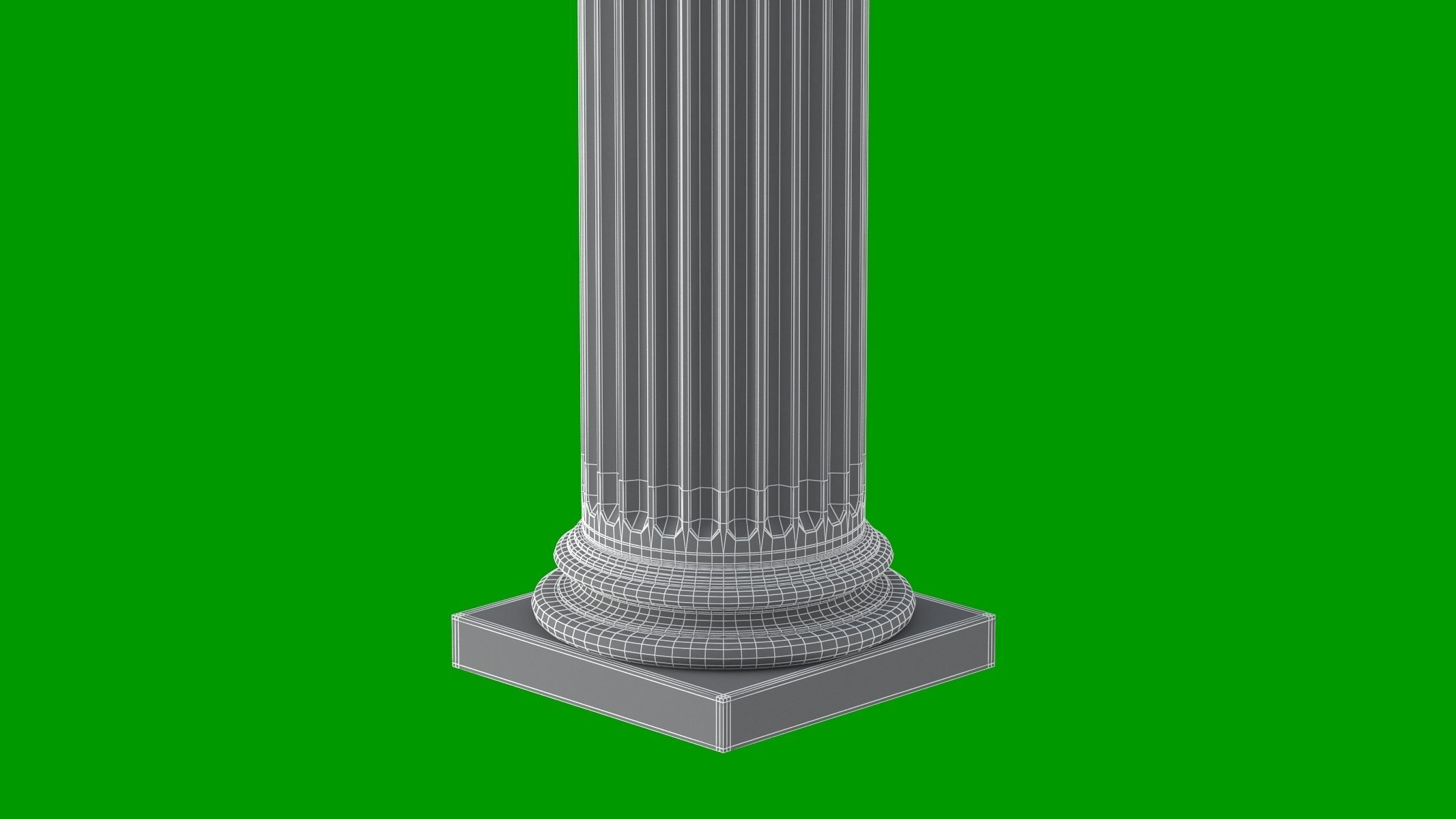 Scamozzi Column 3D model_20