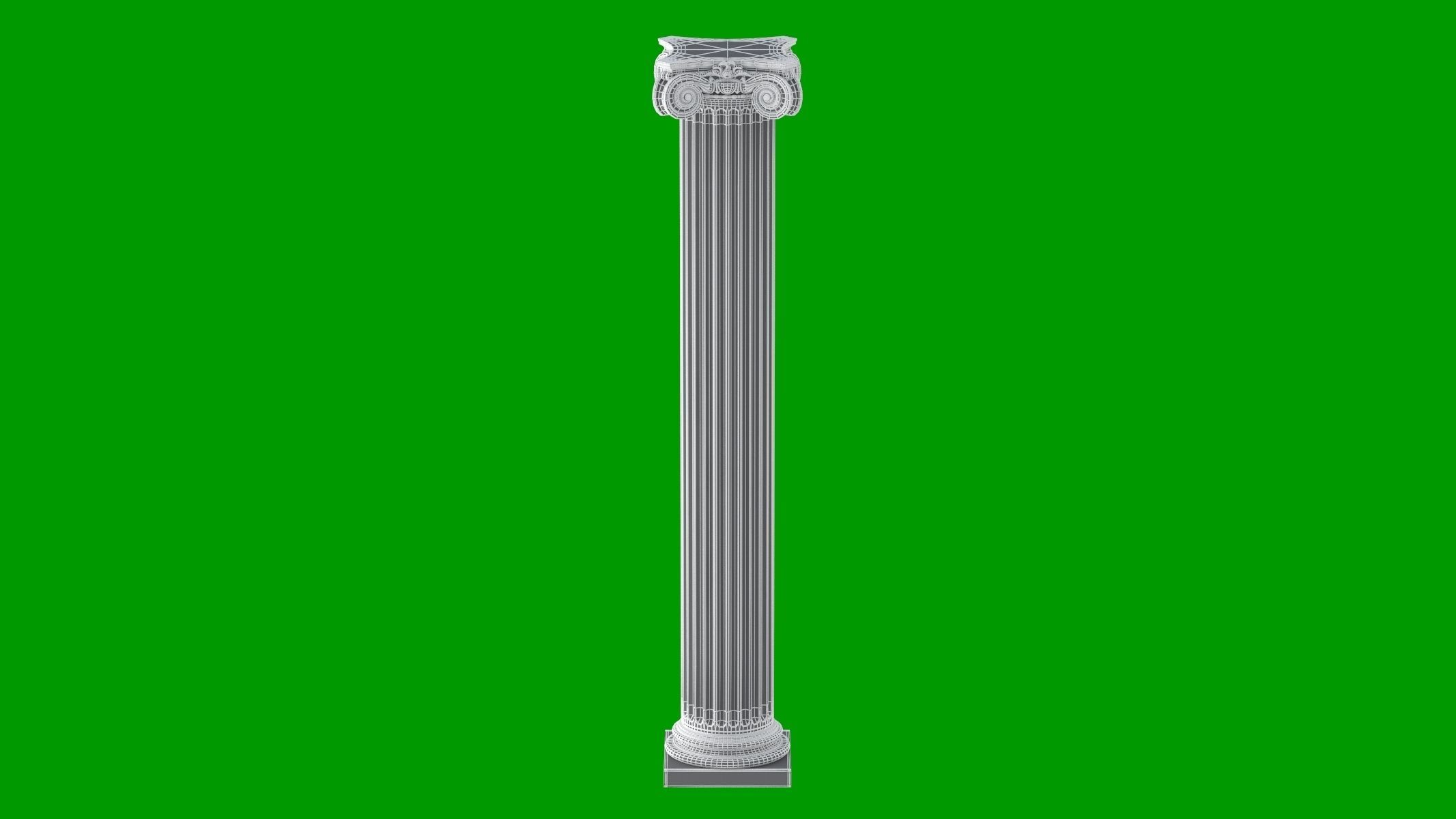 Scamozzi Column 3D model_12