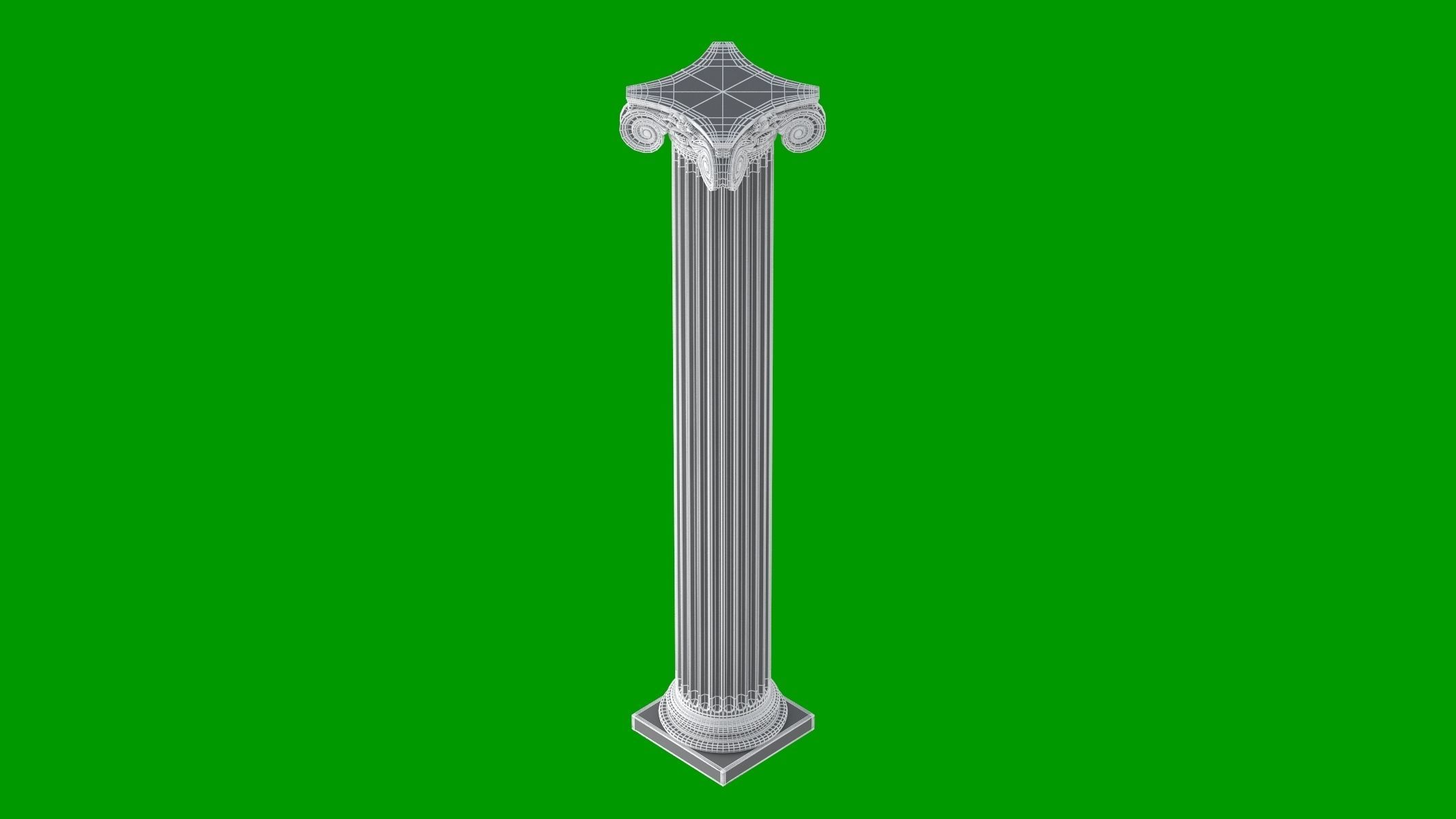 Scamozzi Column 3D model_14