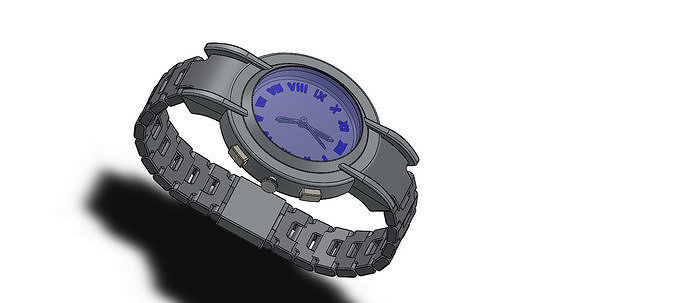wrist watch Free 3D model