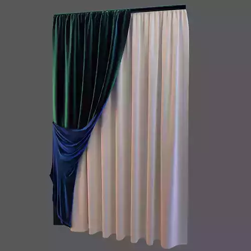 One sided Green Cloth