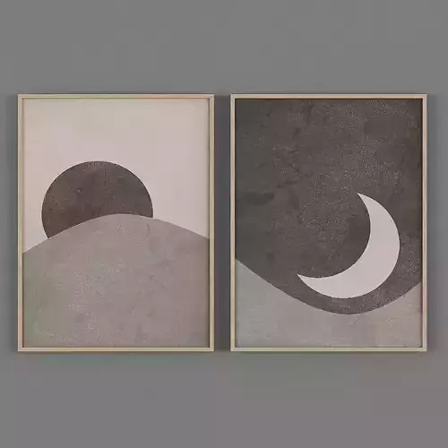 Abstract art 18 Low-poly 3D model