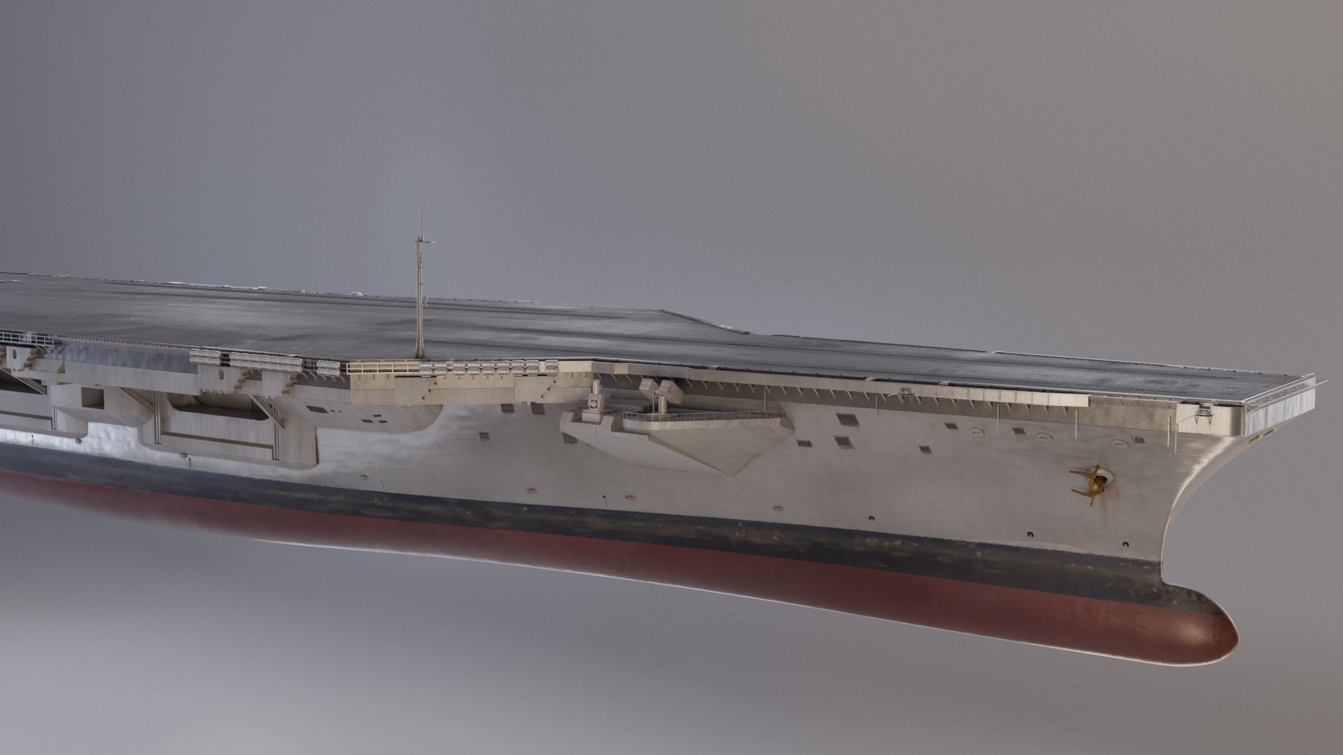Aircraft Carrier 3D model_7