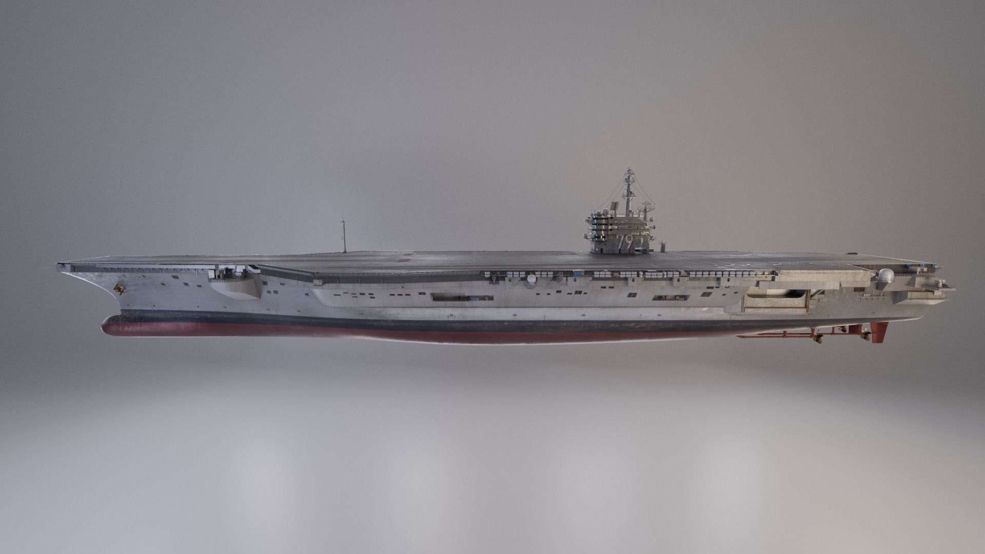 Aircraft Carrier 3D model_4