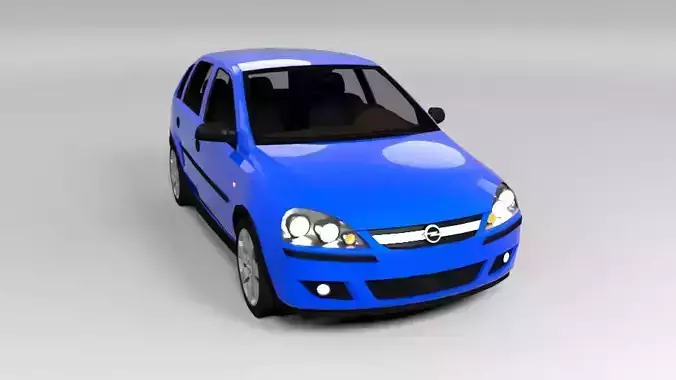 OPEL CORSA C 5D LOWPOLY