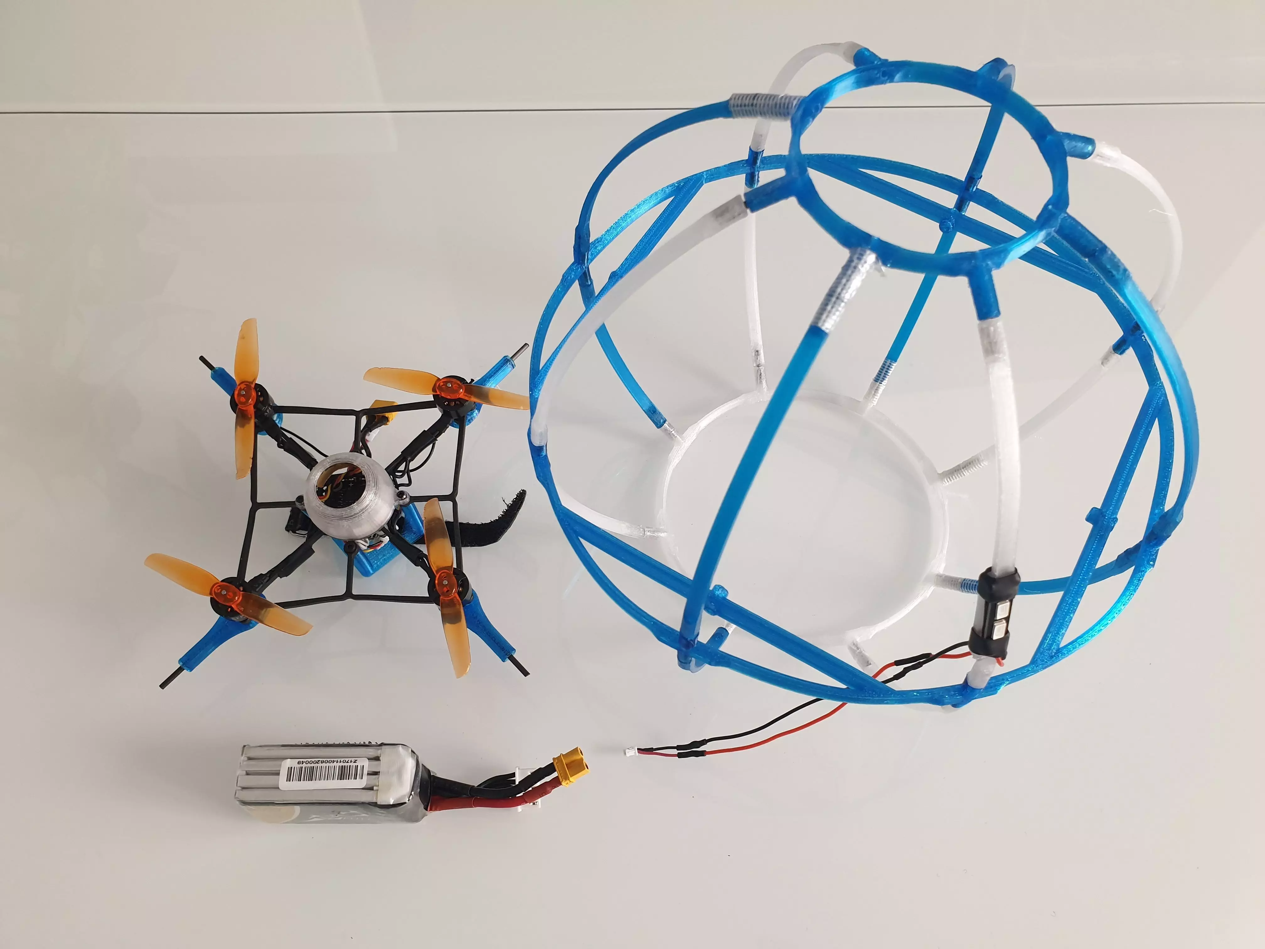 DRONE SOCCER - 200mm 3D print model_0