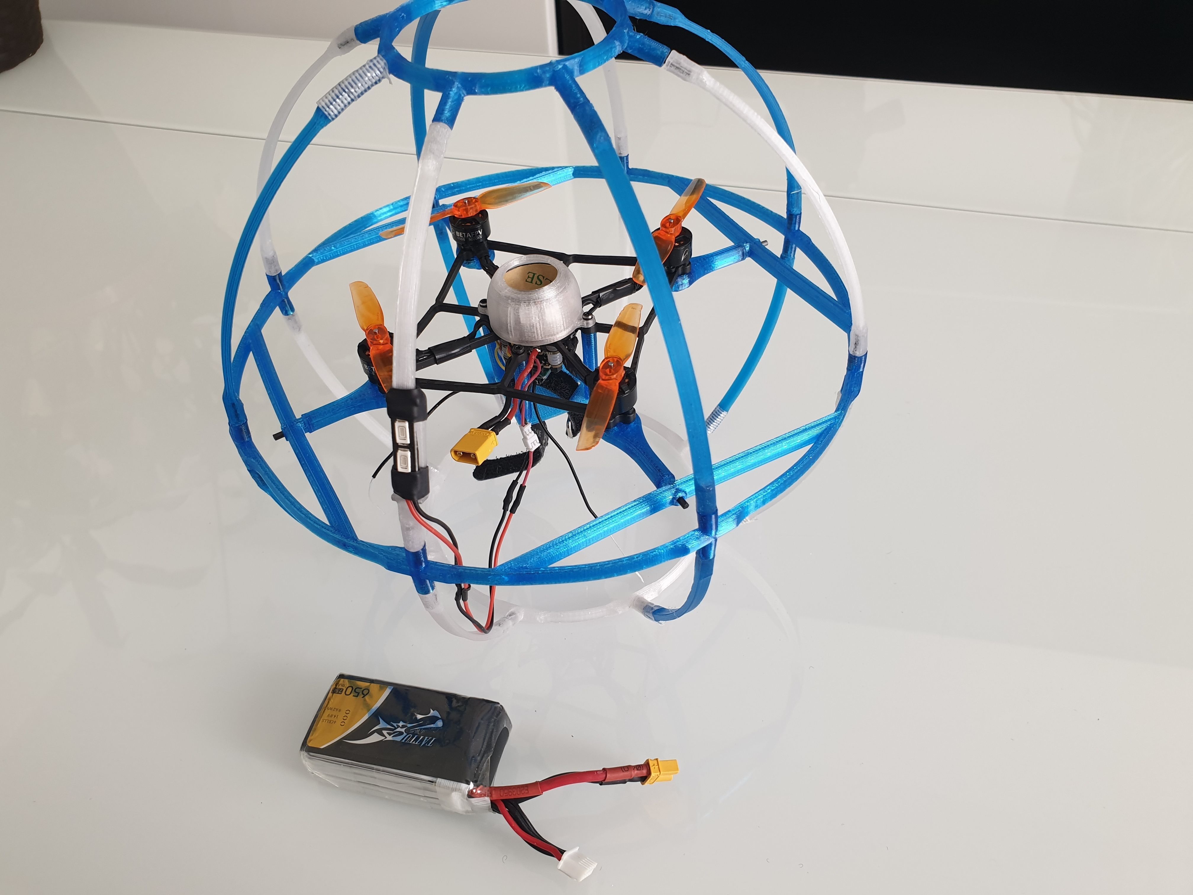 DRONE SOCCER - 200mm 3D print model_2